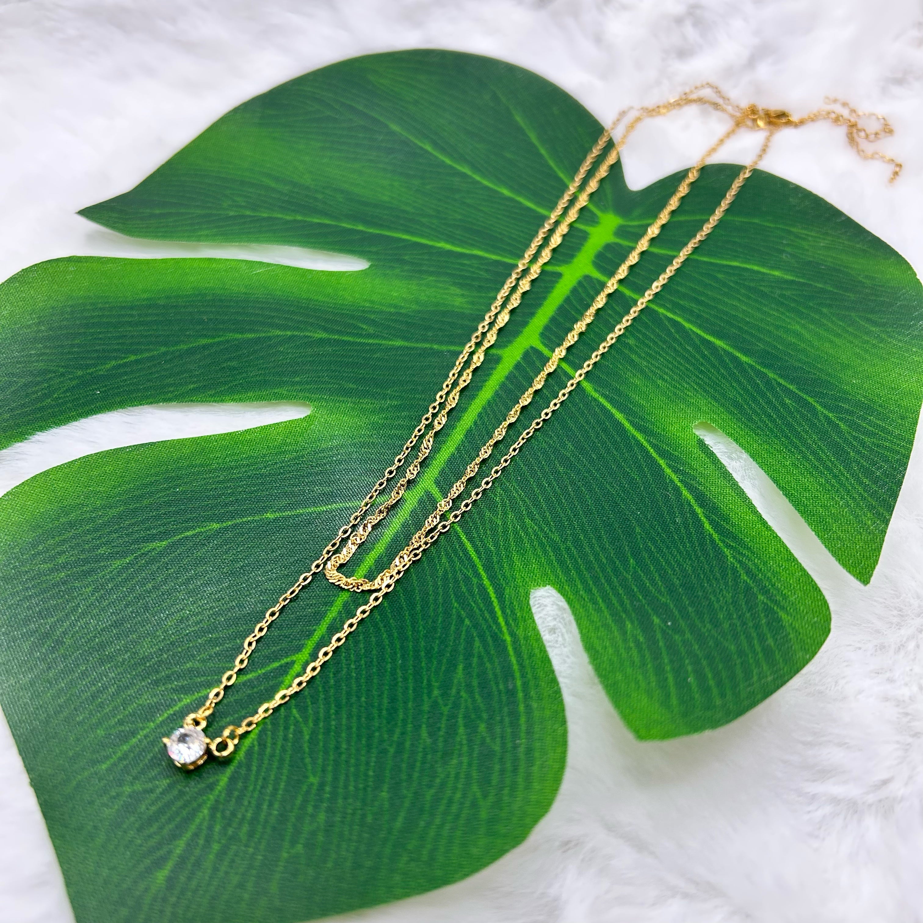Double Chain Necklace