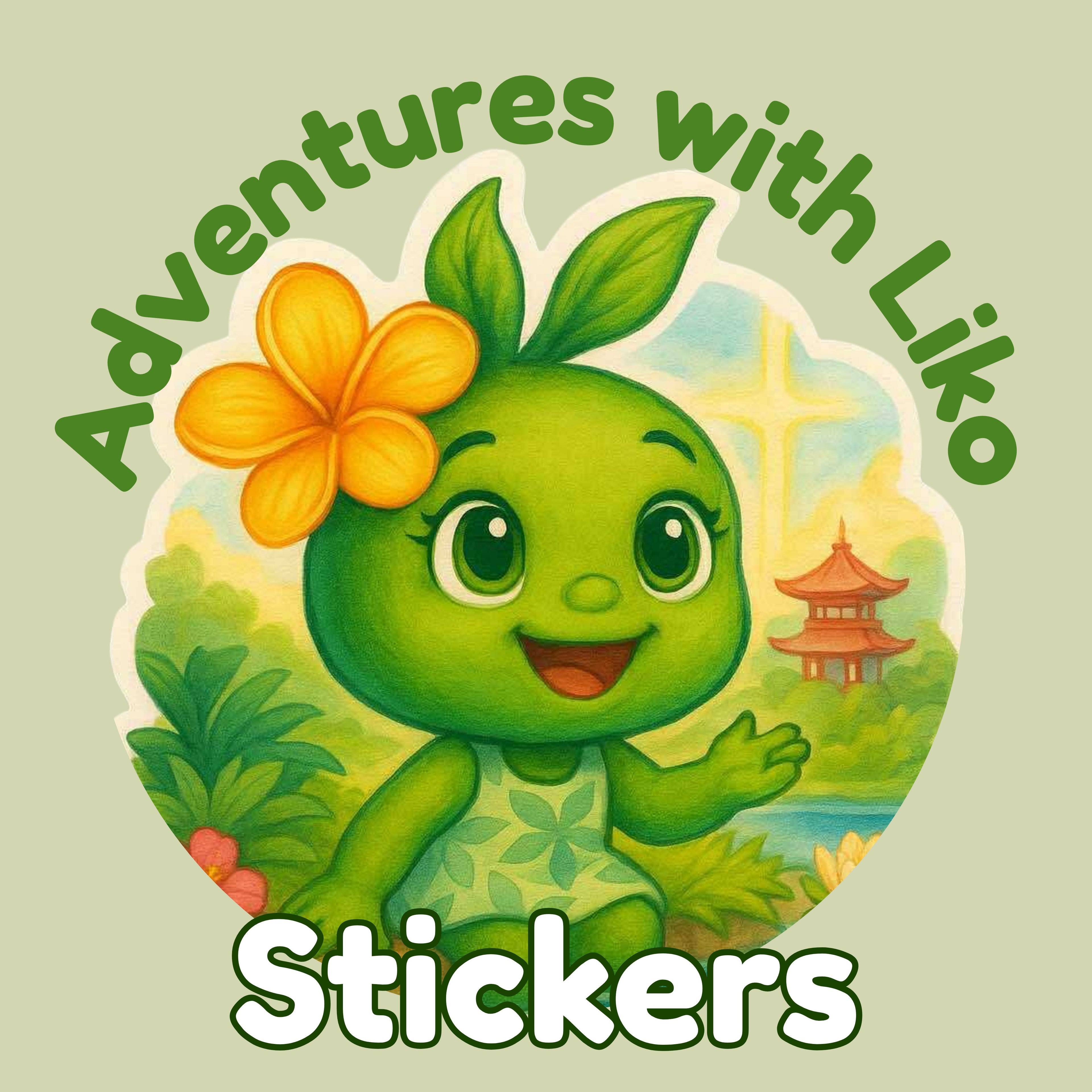 Adventures with Liko | Stickers
