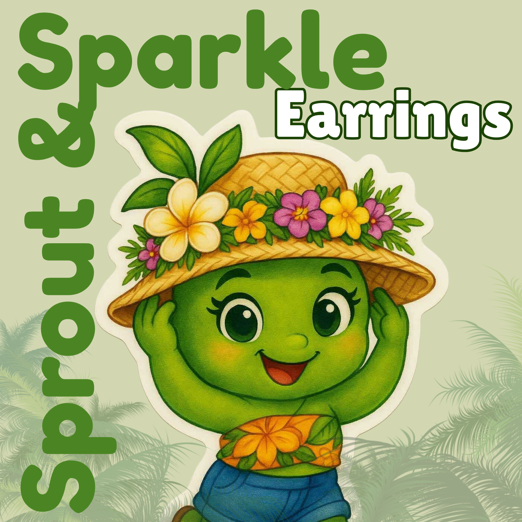 Sprout & Sparkle Earrings