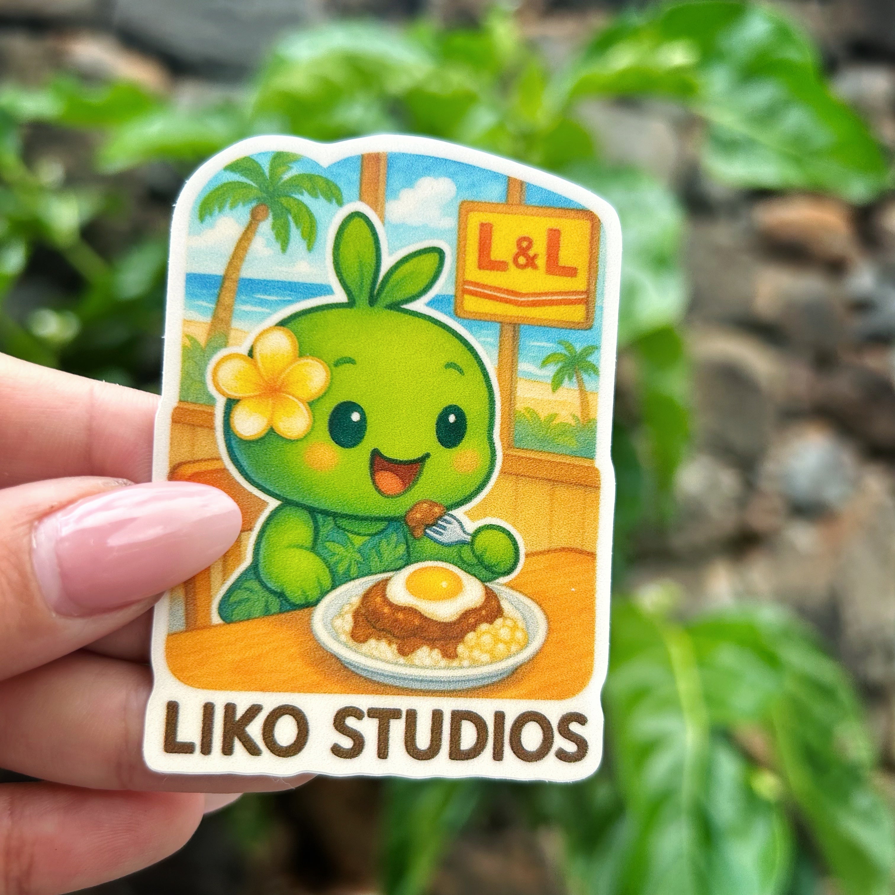Liko Loves to Eat • Liko Sticker