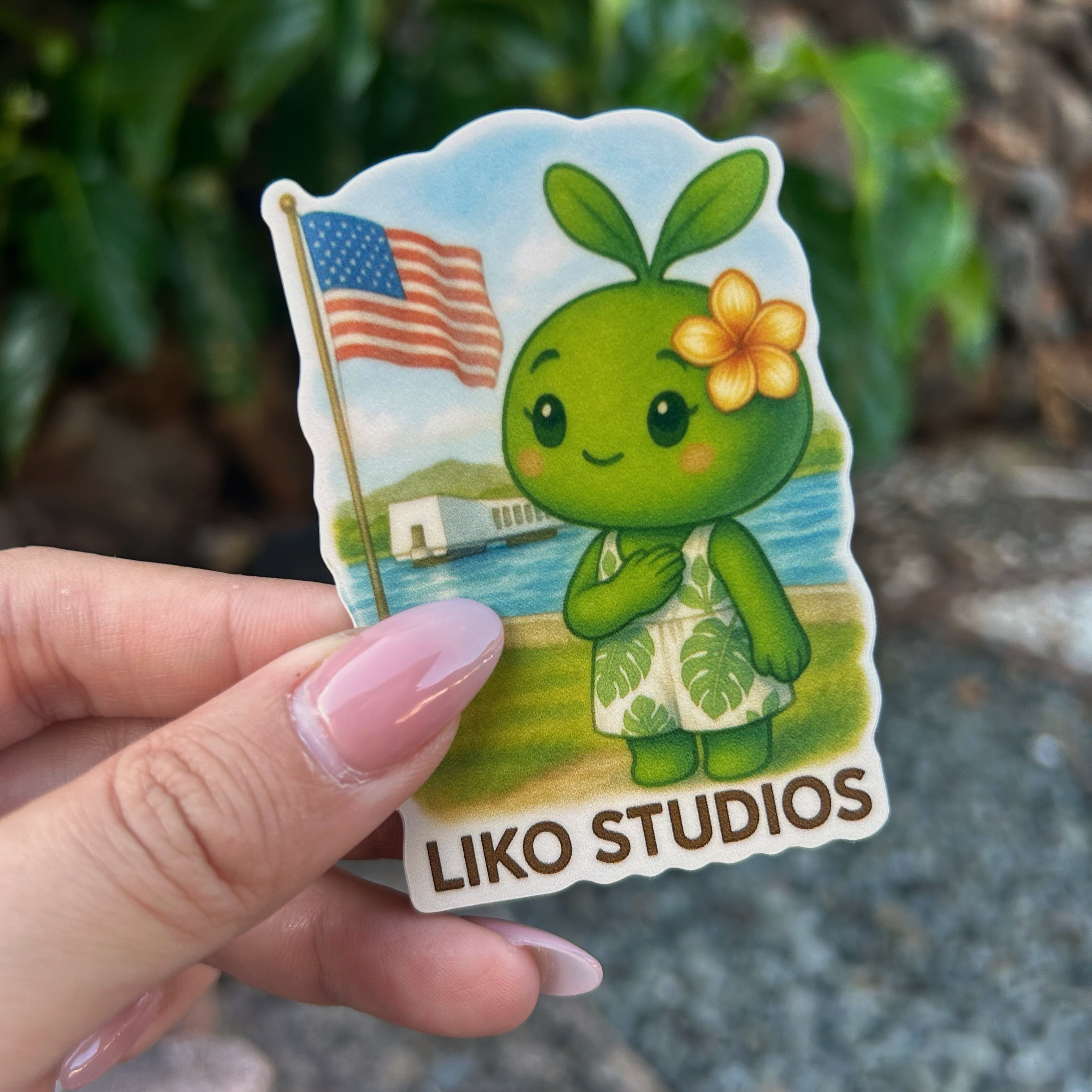Pearl Harbor Rememberence • Liko Sticker