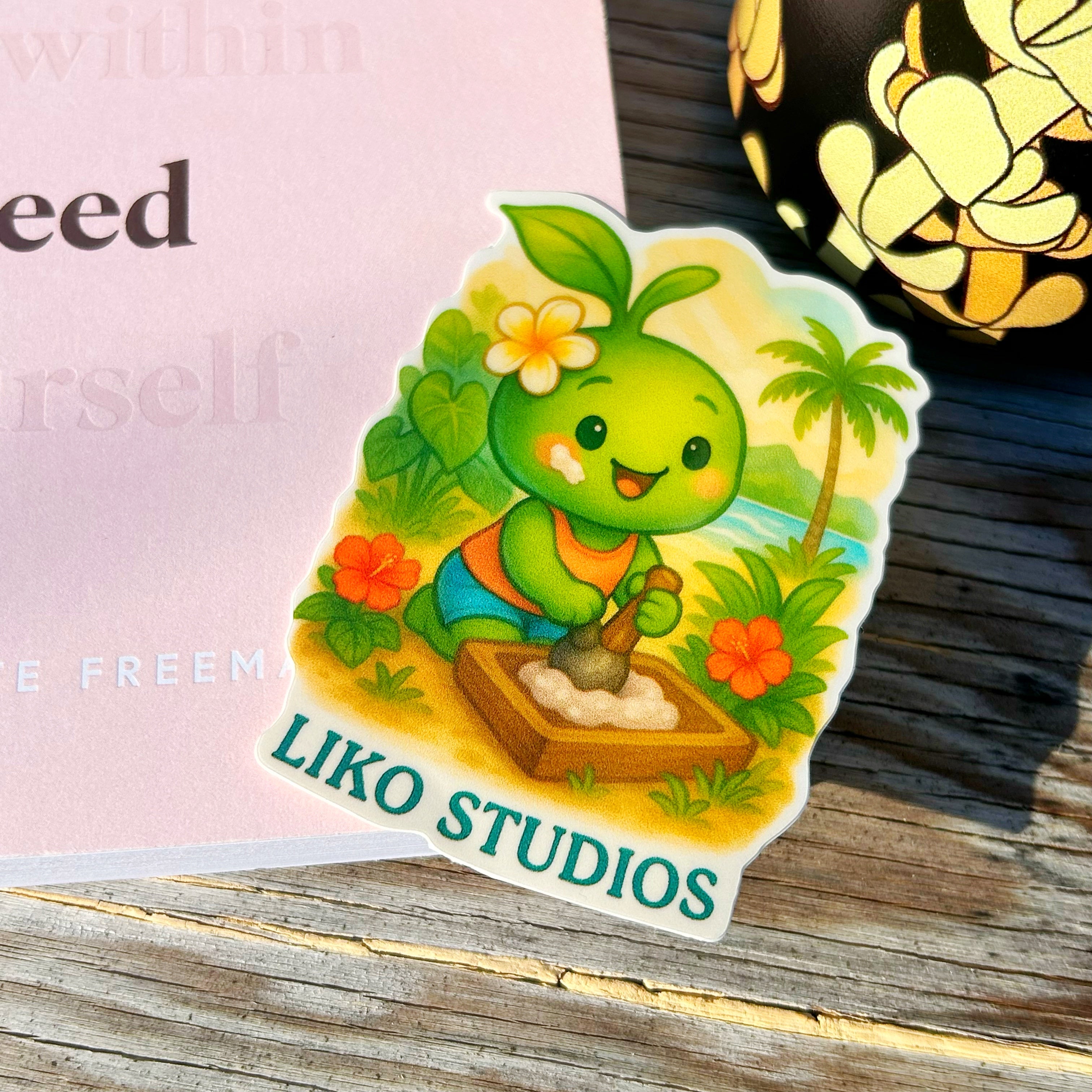 Poi Pounding • Liko Sticker