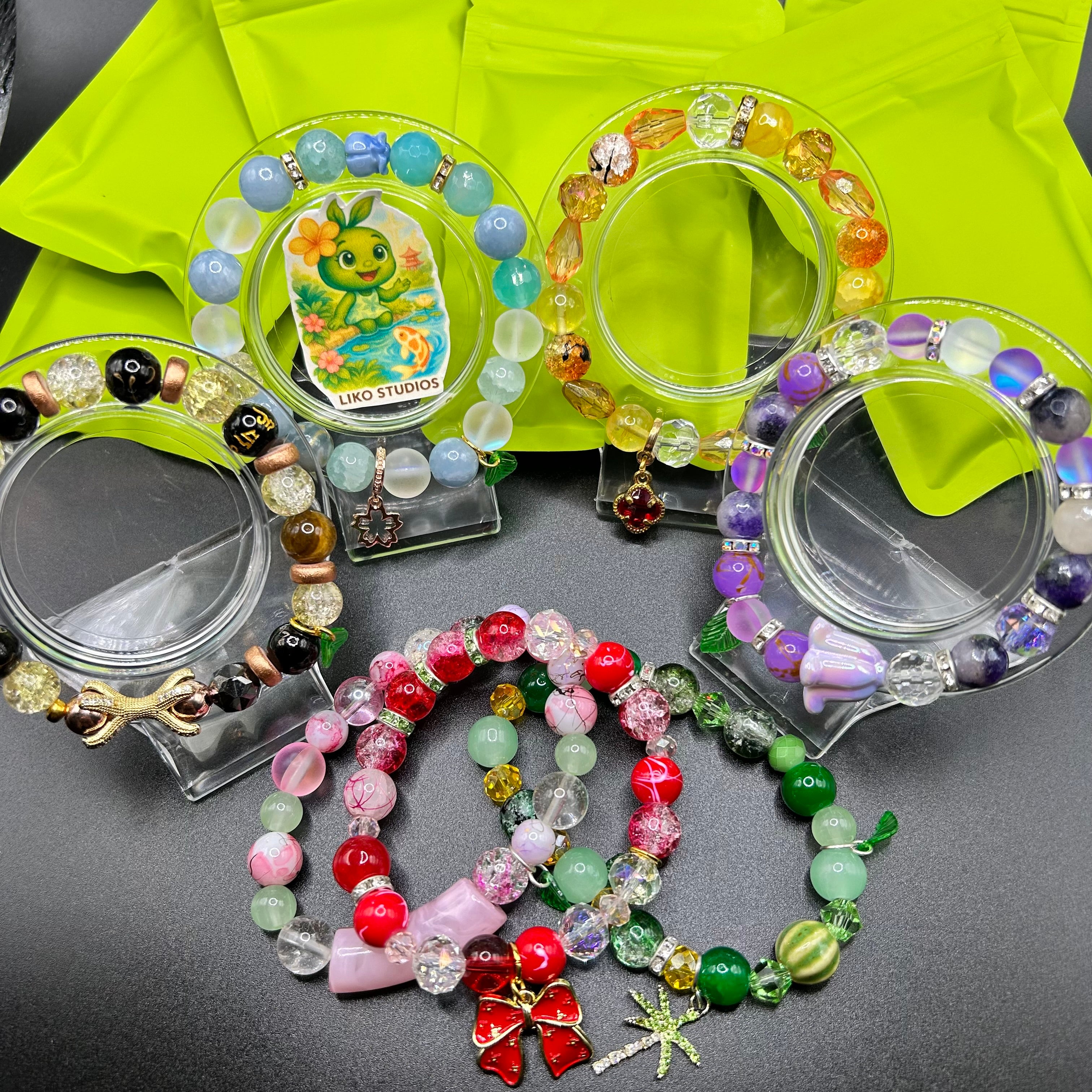 Mystery Crystal/Glass Mix Handmade Bracelets