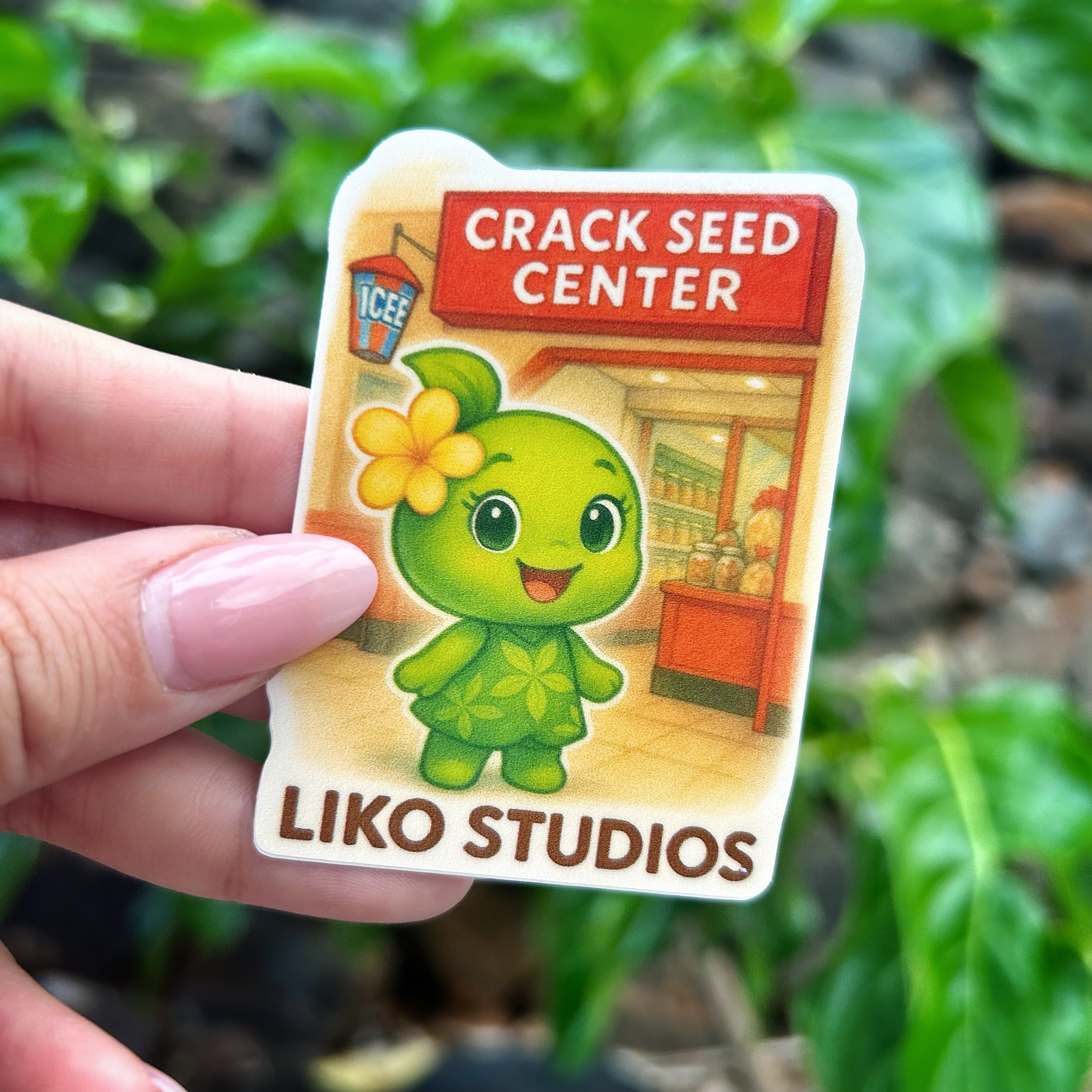 Crack Seed Store, Ala Moana Lower Level• Liko Sticker