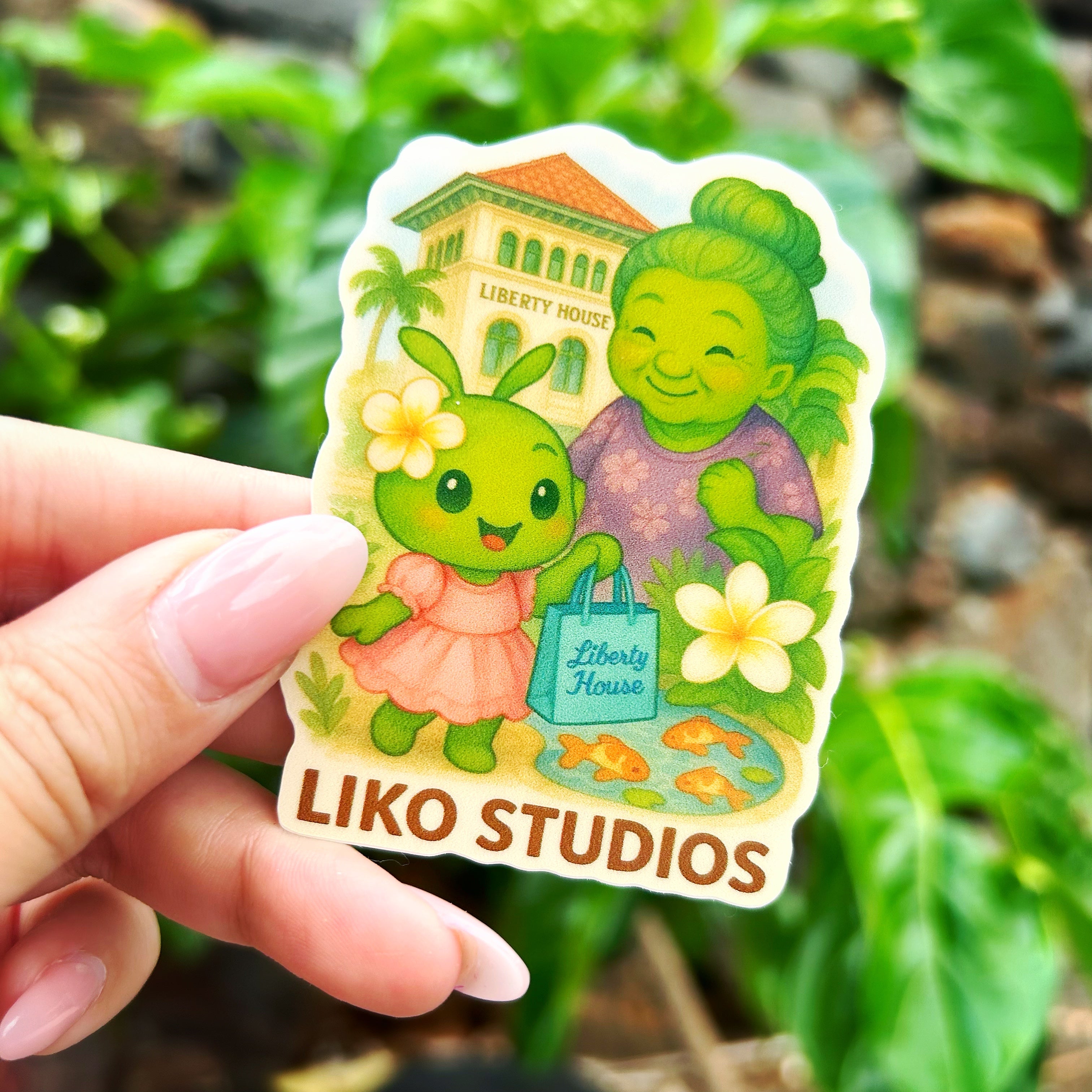 Liberty House, Ala Moana • Liko Sticker