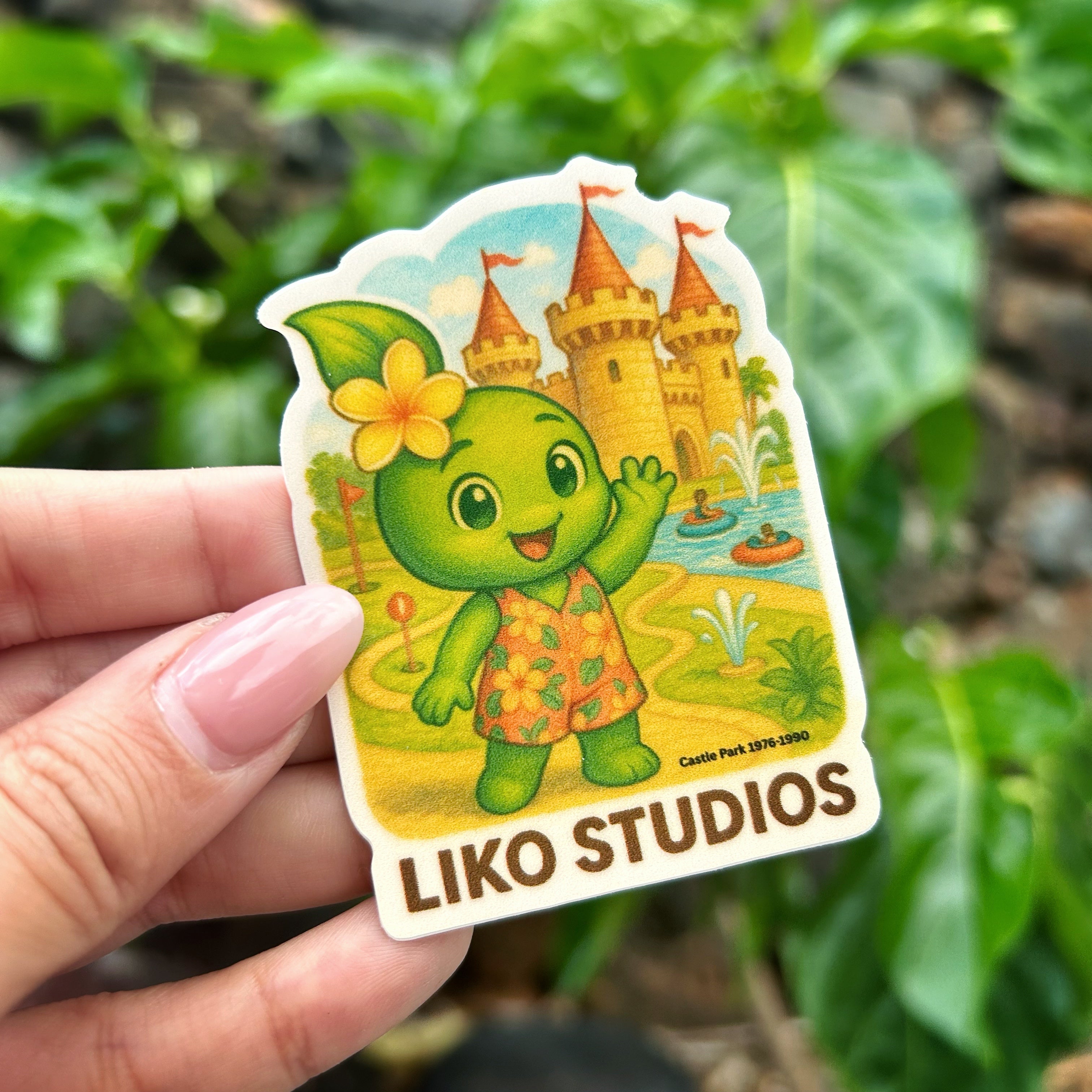 Castle Park, Oahu • Liko Sticker