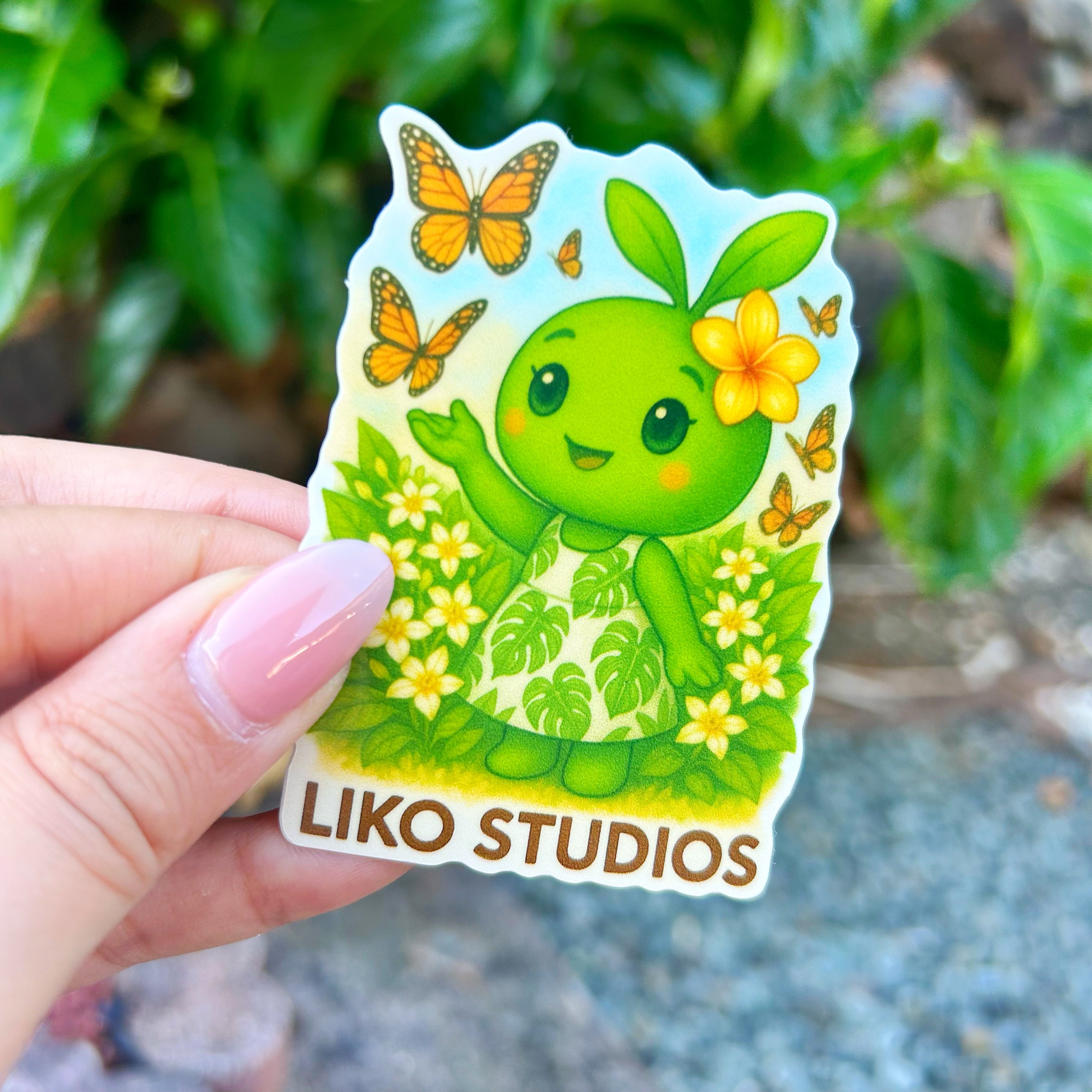 Monarch Butterfly • Liko Sticker