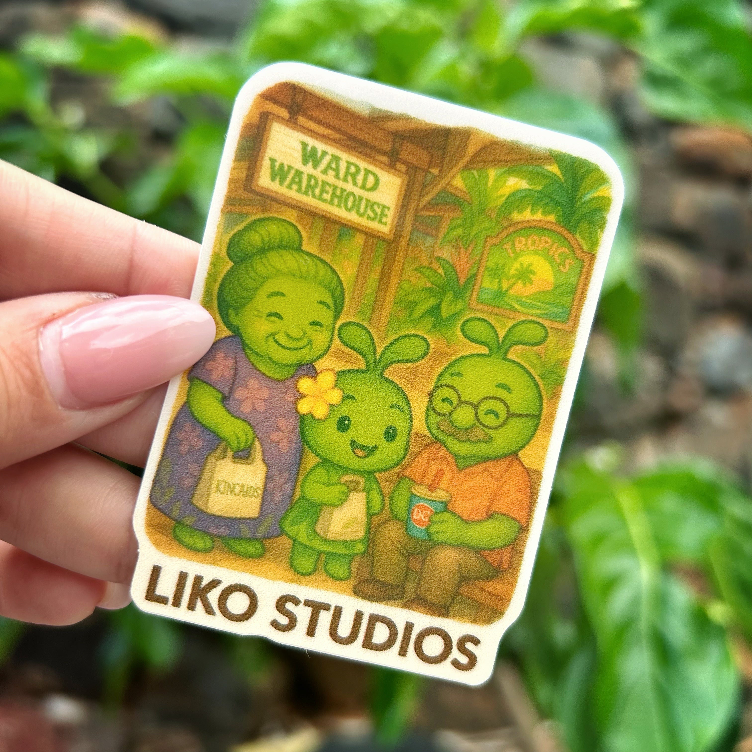 Old Ward Warehouse • Liko Sticker