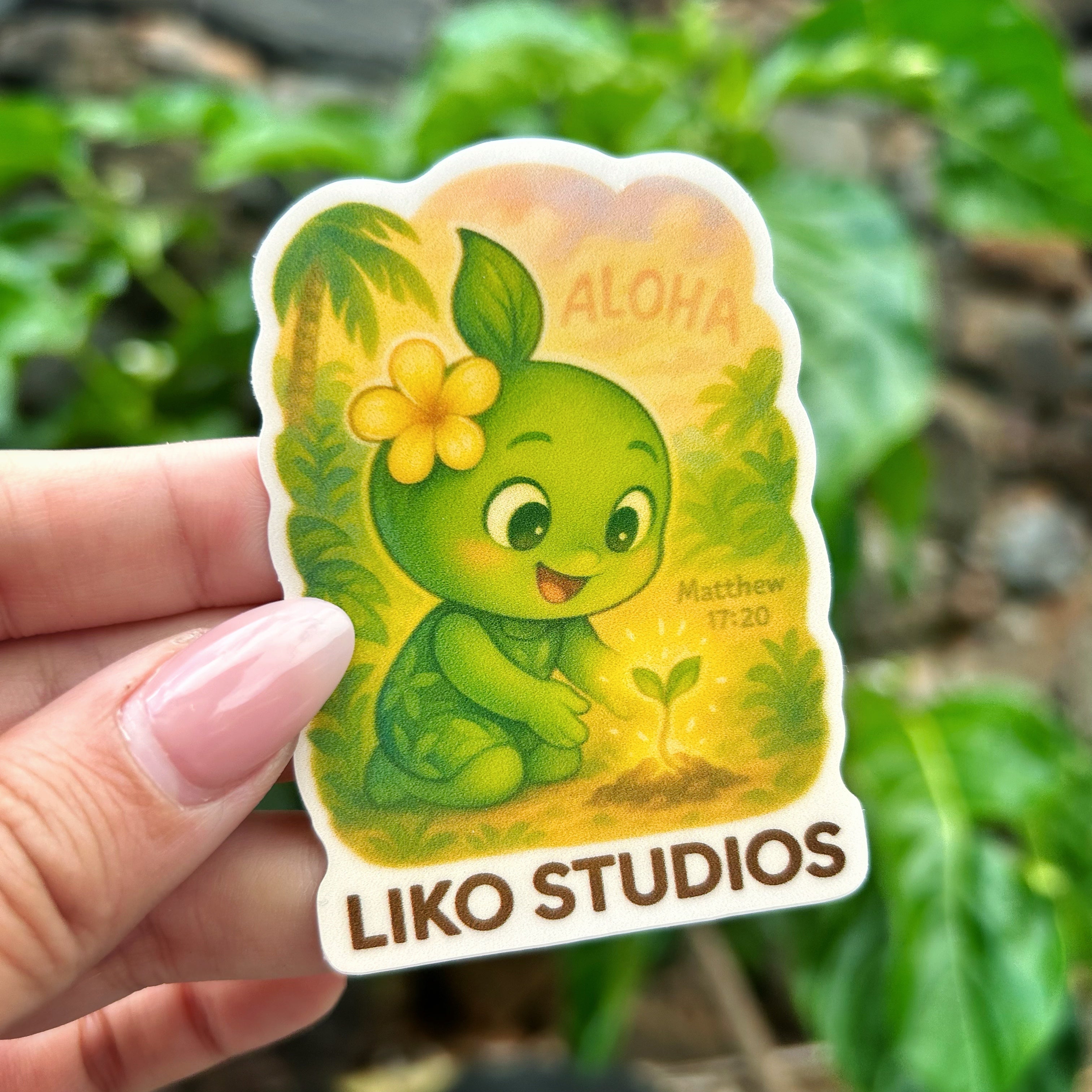 Matthew 17:20 • Liko Sticker