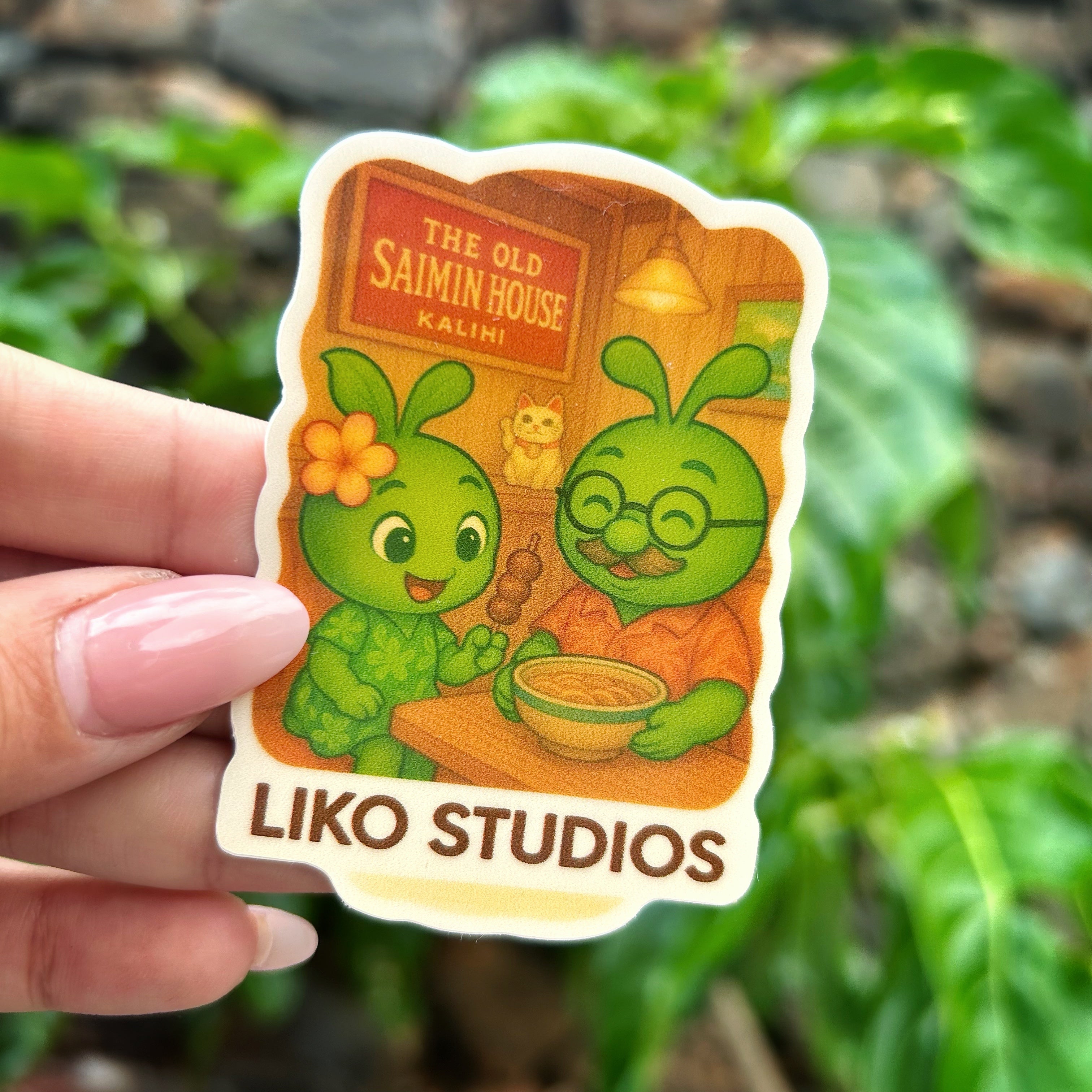Old Saimin House, Kalihi • Liko Sticker