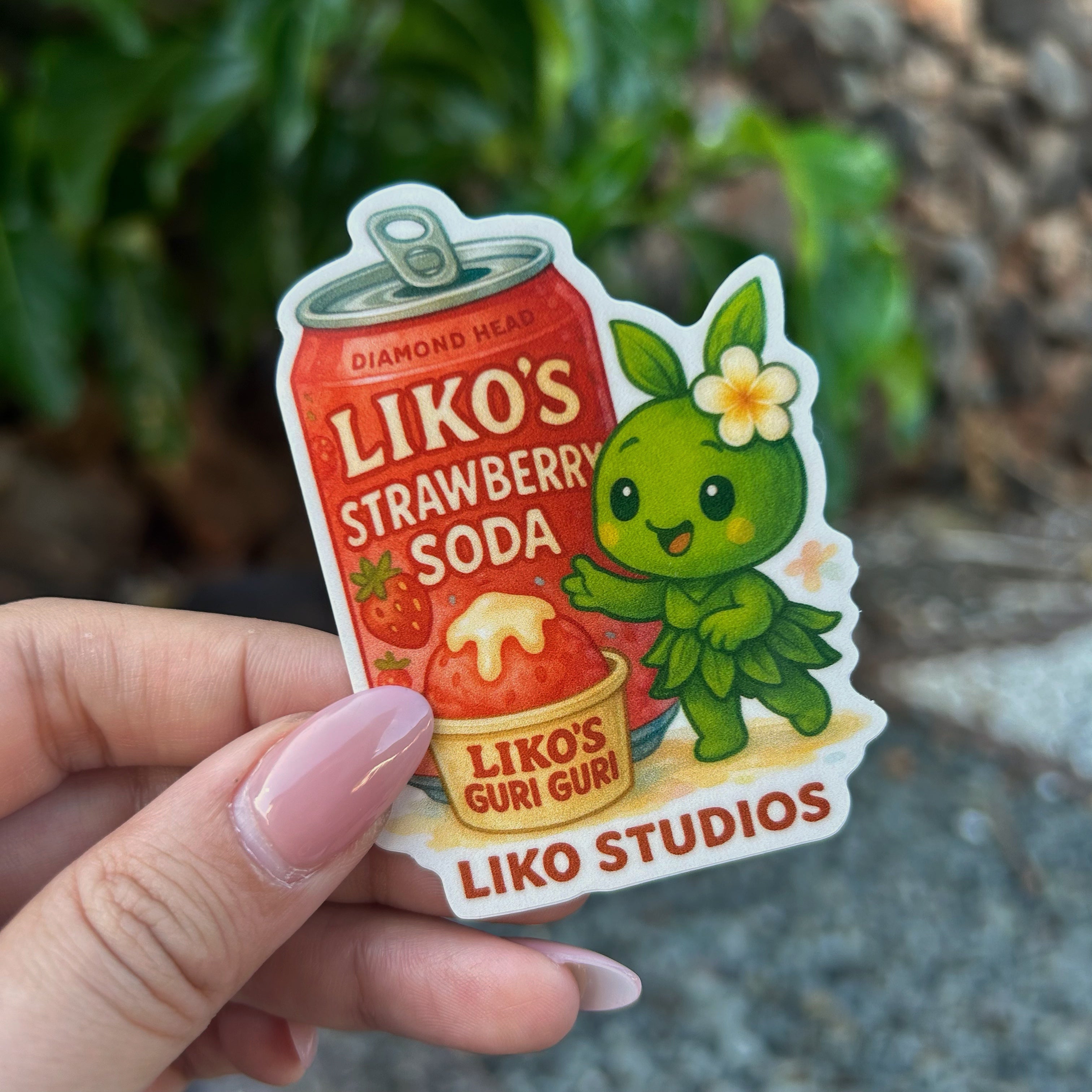Strawberry Guri guri• Liko Sticker
