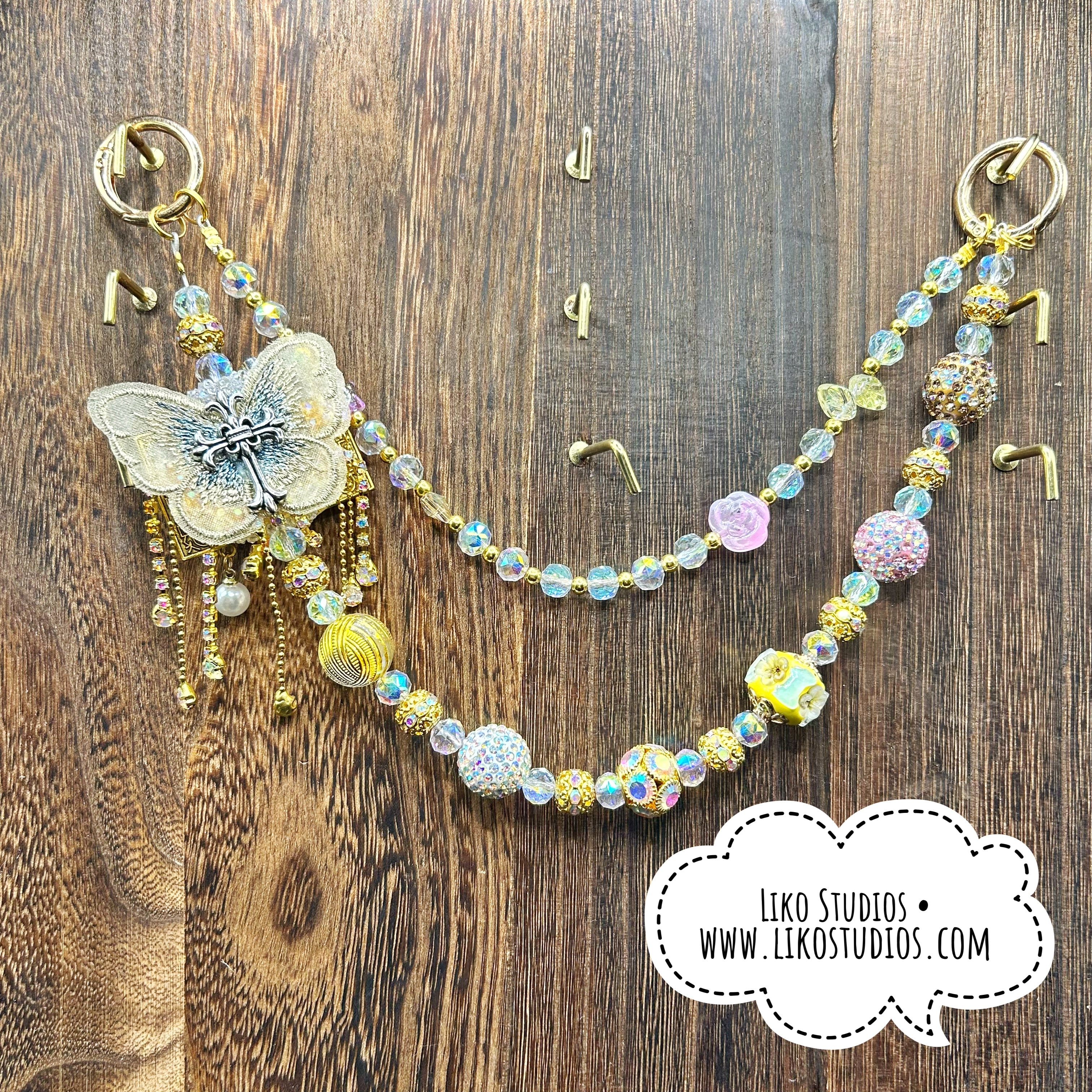 Golden Book • Luxe Bag Charm