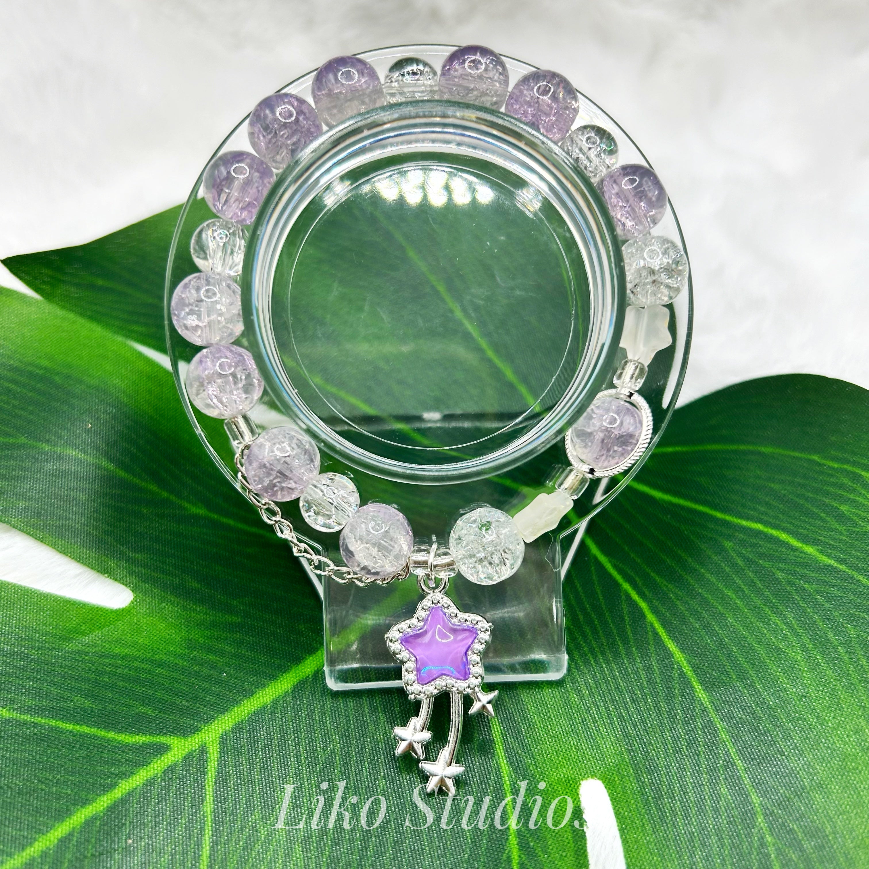 Lilac Shooting Star • Bracelet 007