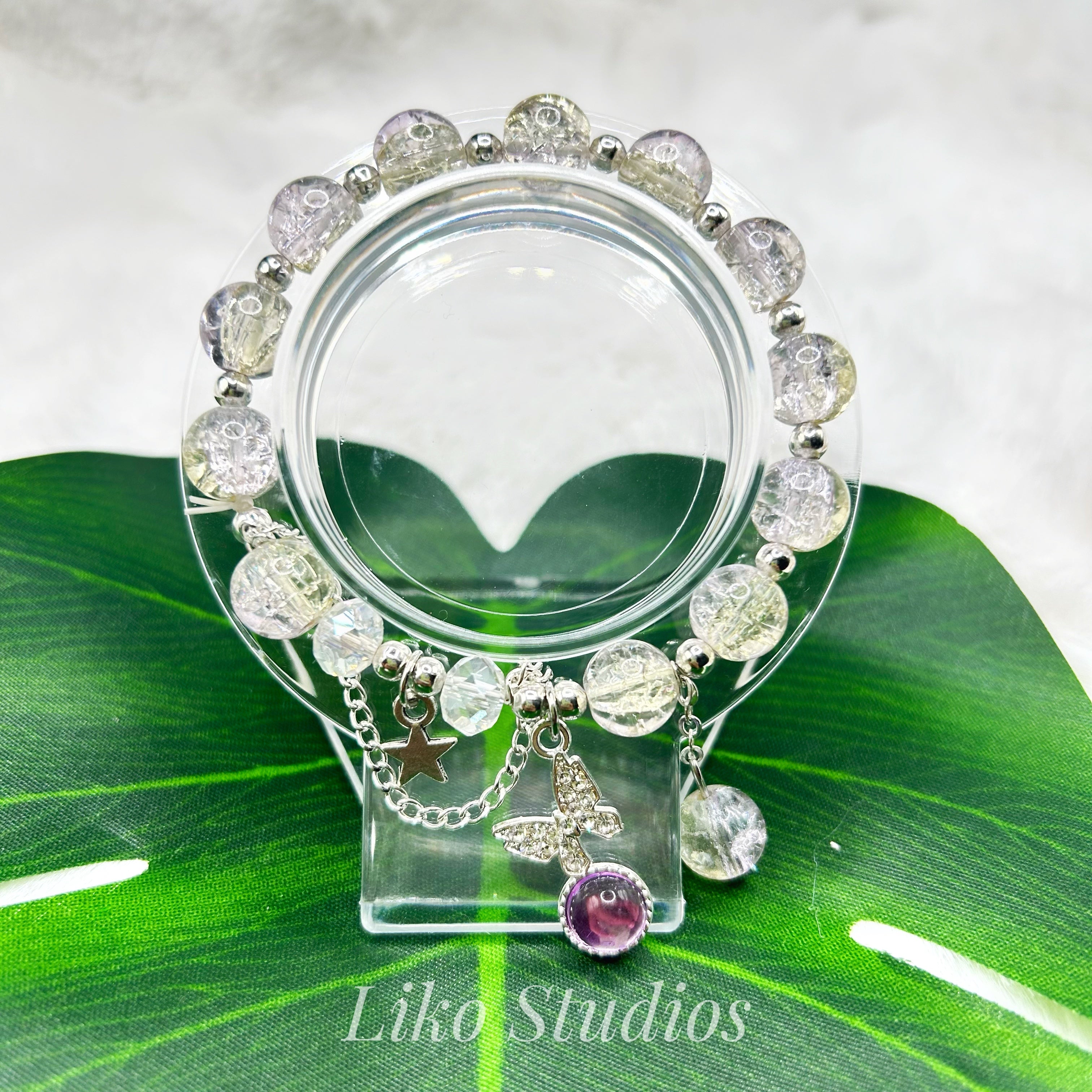 Clear Butterfly • Bracelet 035