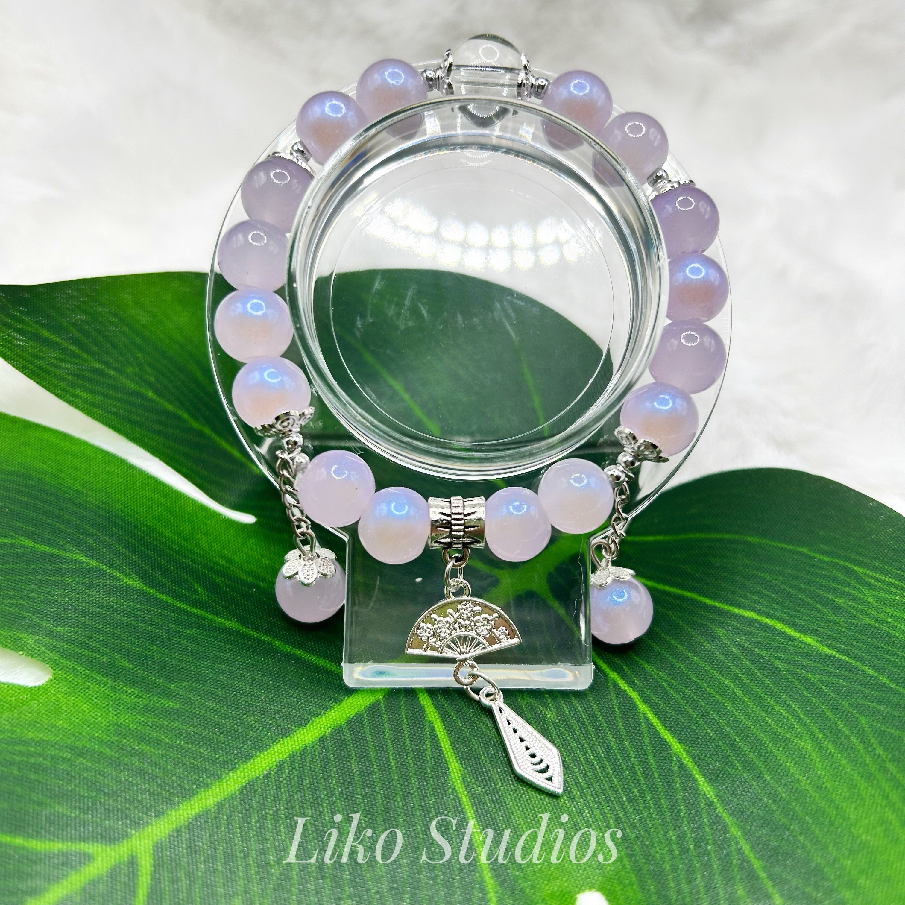 Iridescent Fan • Bracelet 019