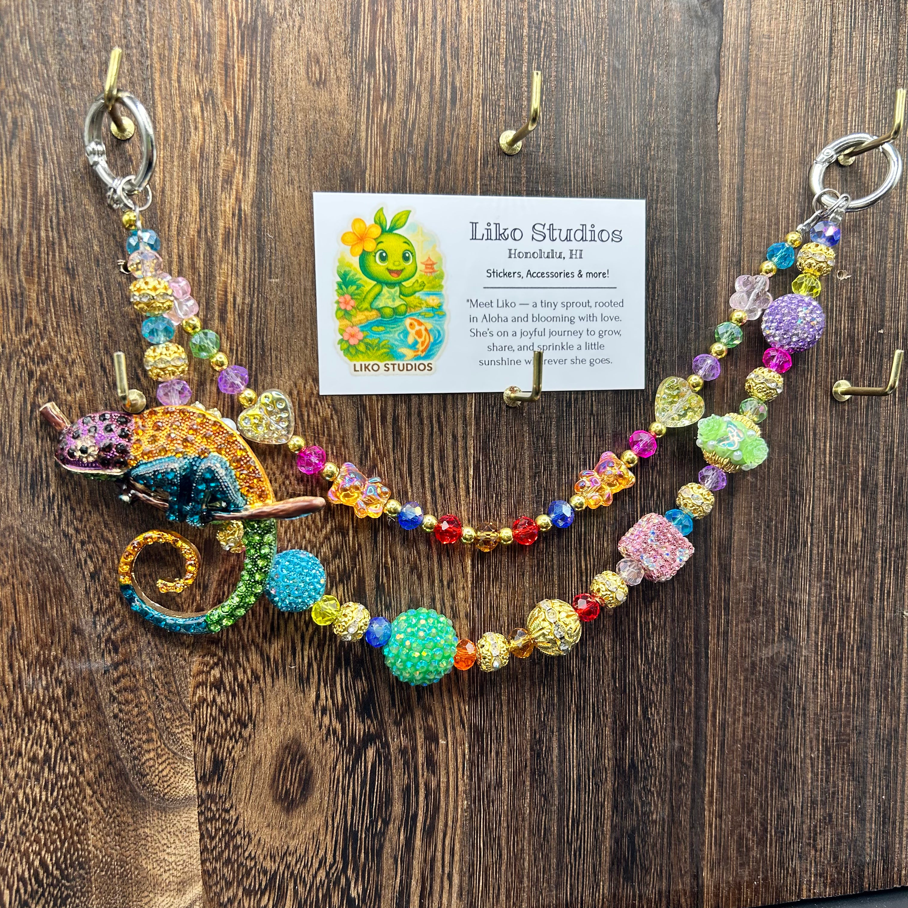 Chameleon Glam • Luxe Bag Charm