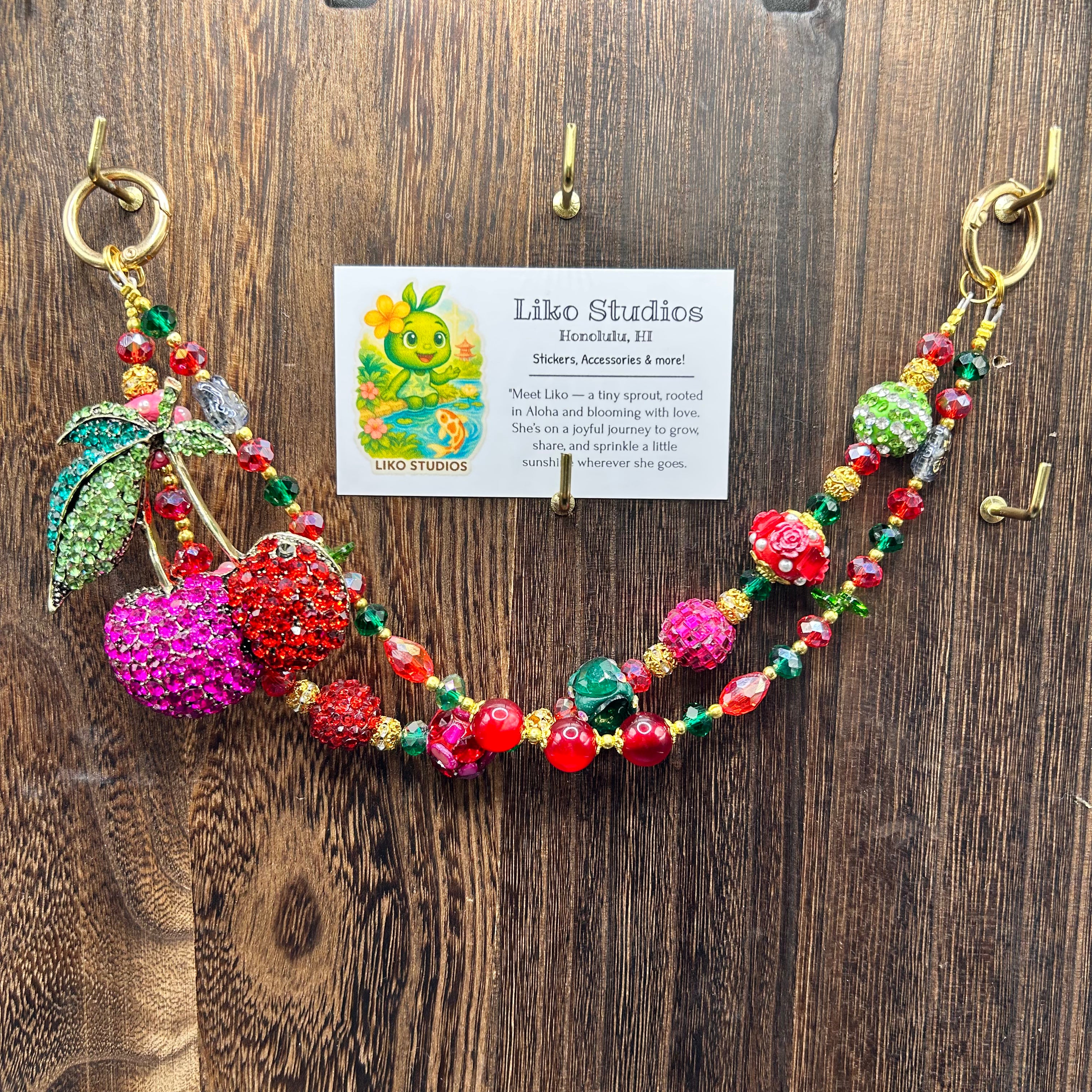 Cherry Picking • Luxe Bag Charm
