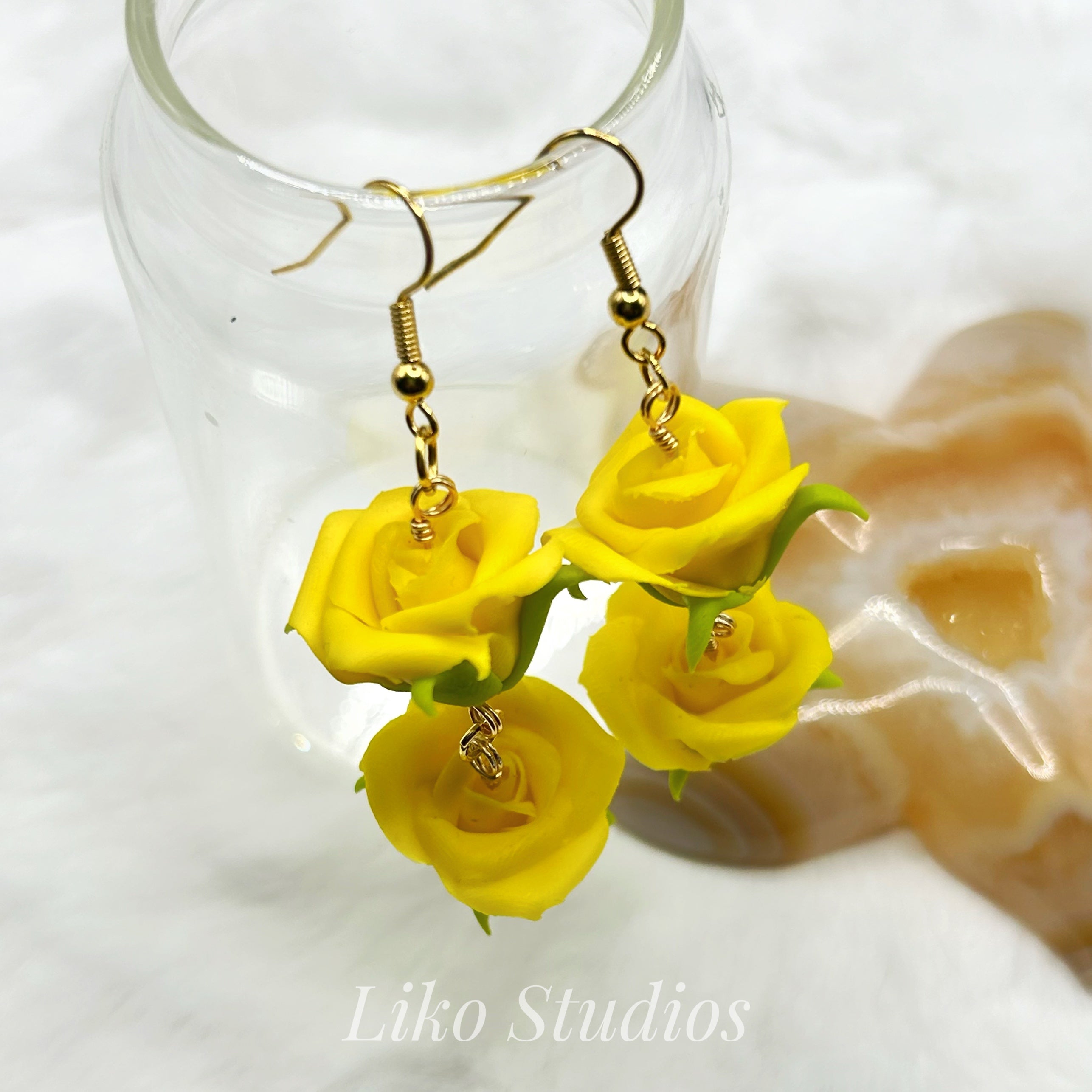 Yellow Lokelani Dangles