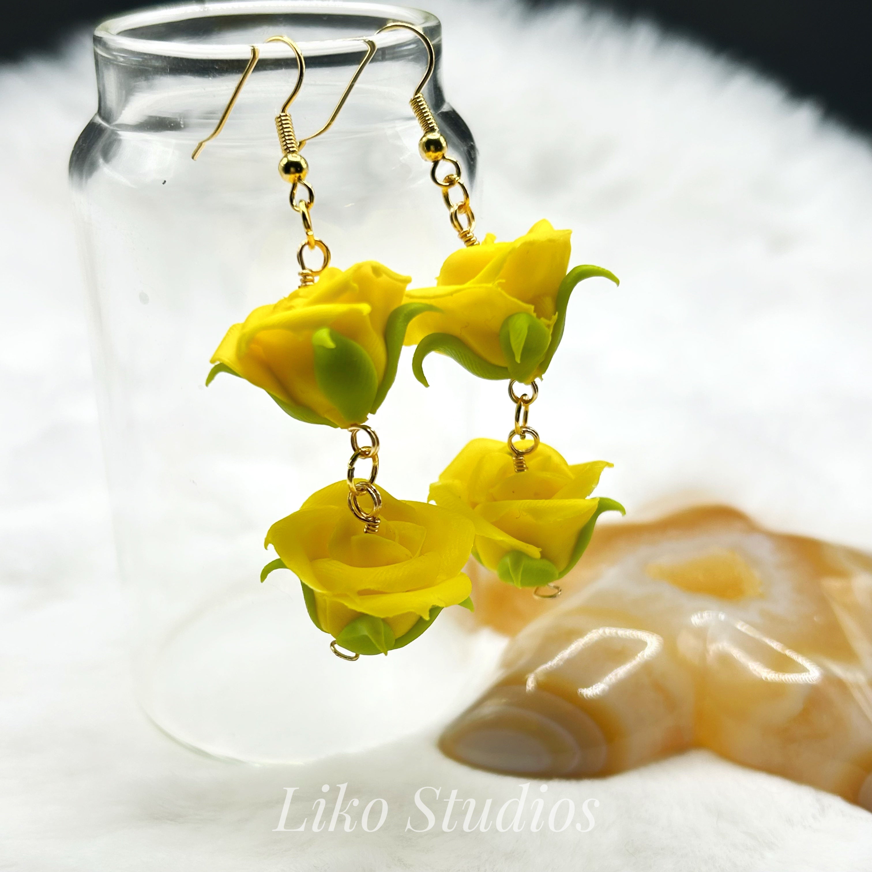 Yellow Lokelani Dangles