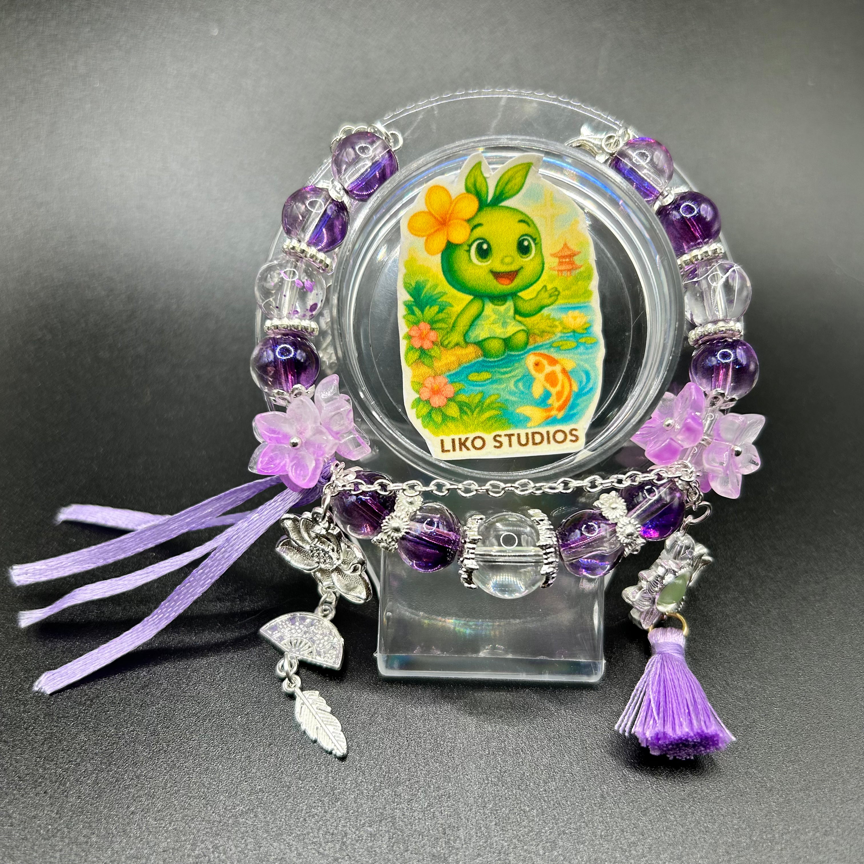 Lilac Lotus • Bracelet