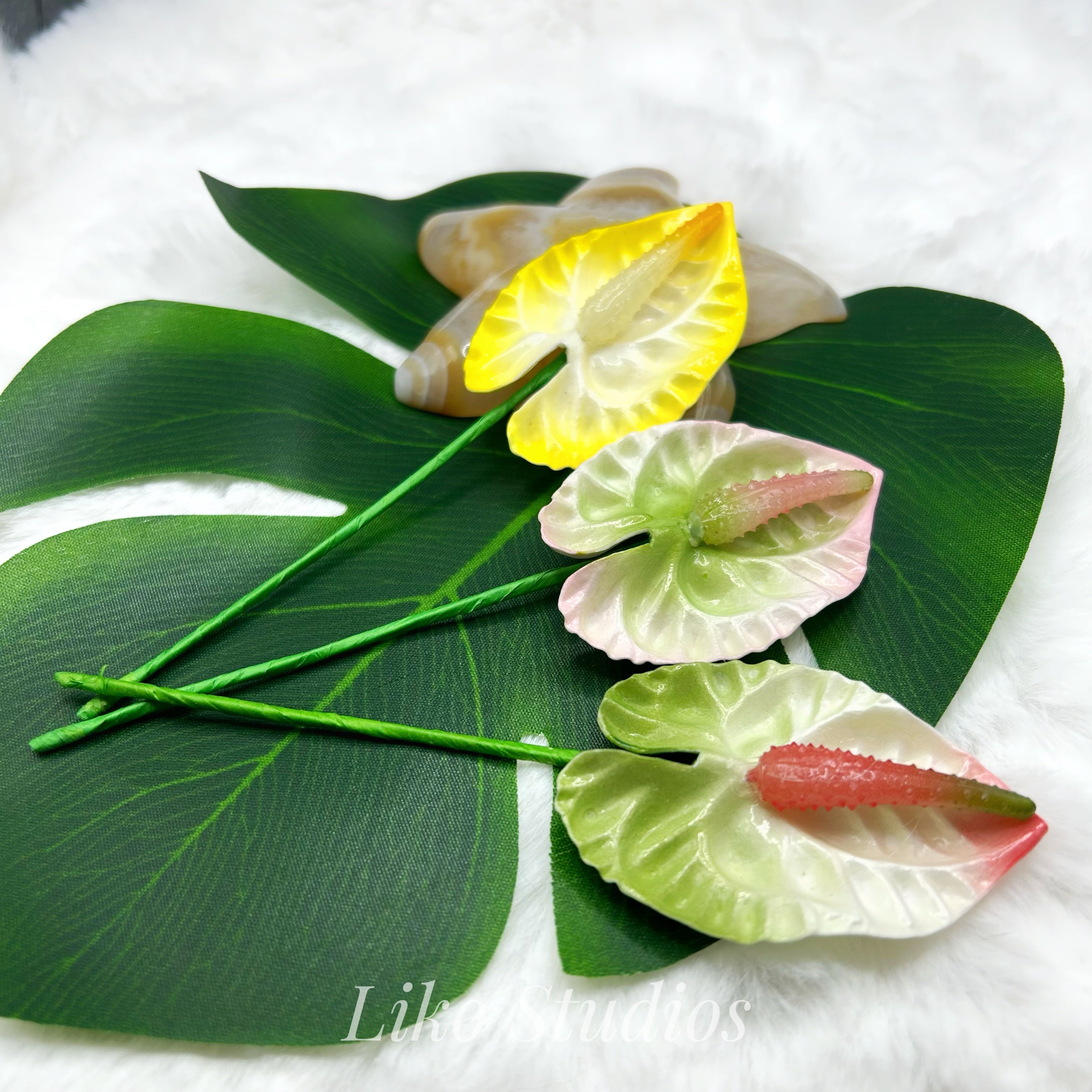 Small Anthurium • Hair accessories