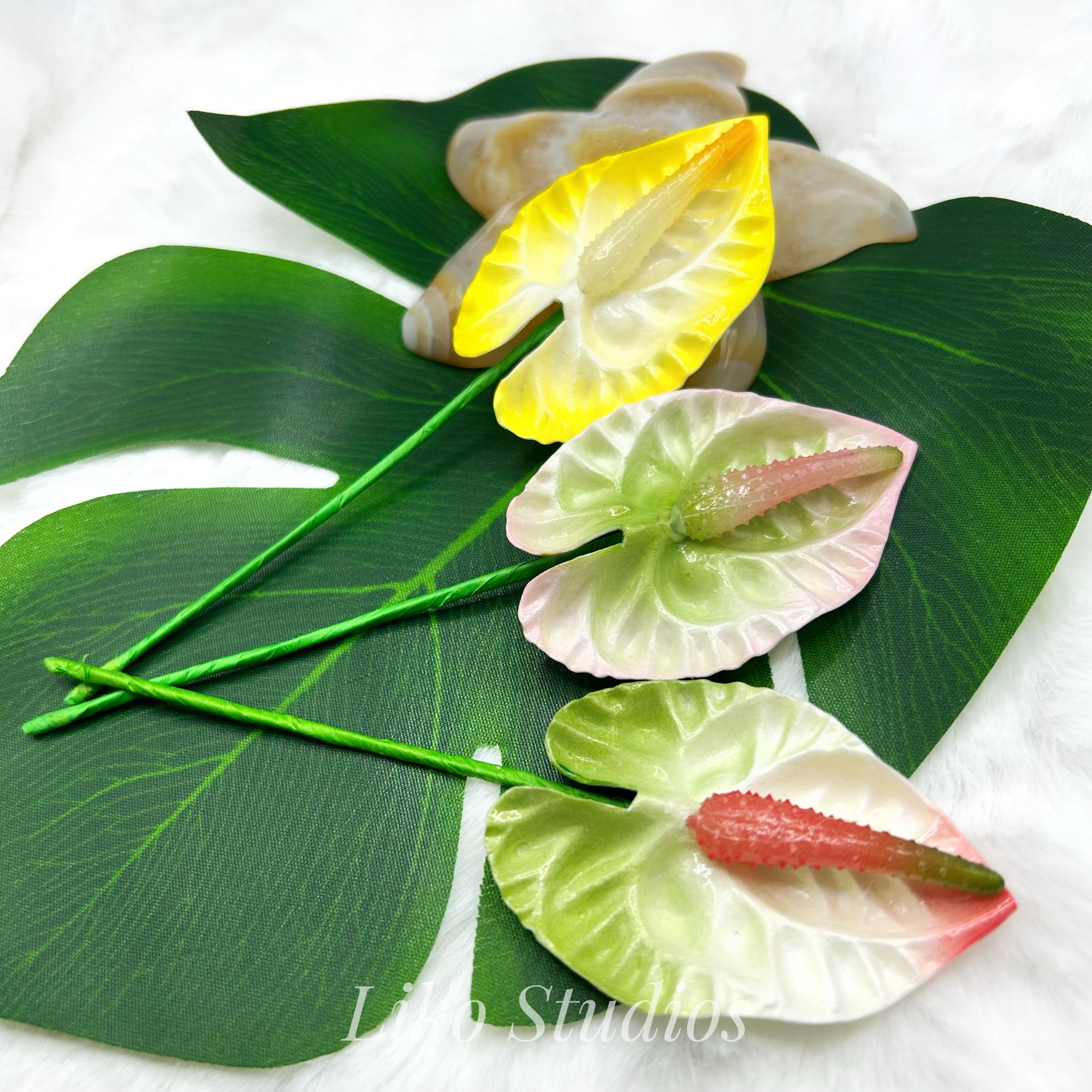 Small Anthurium • Hair accessories