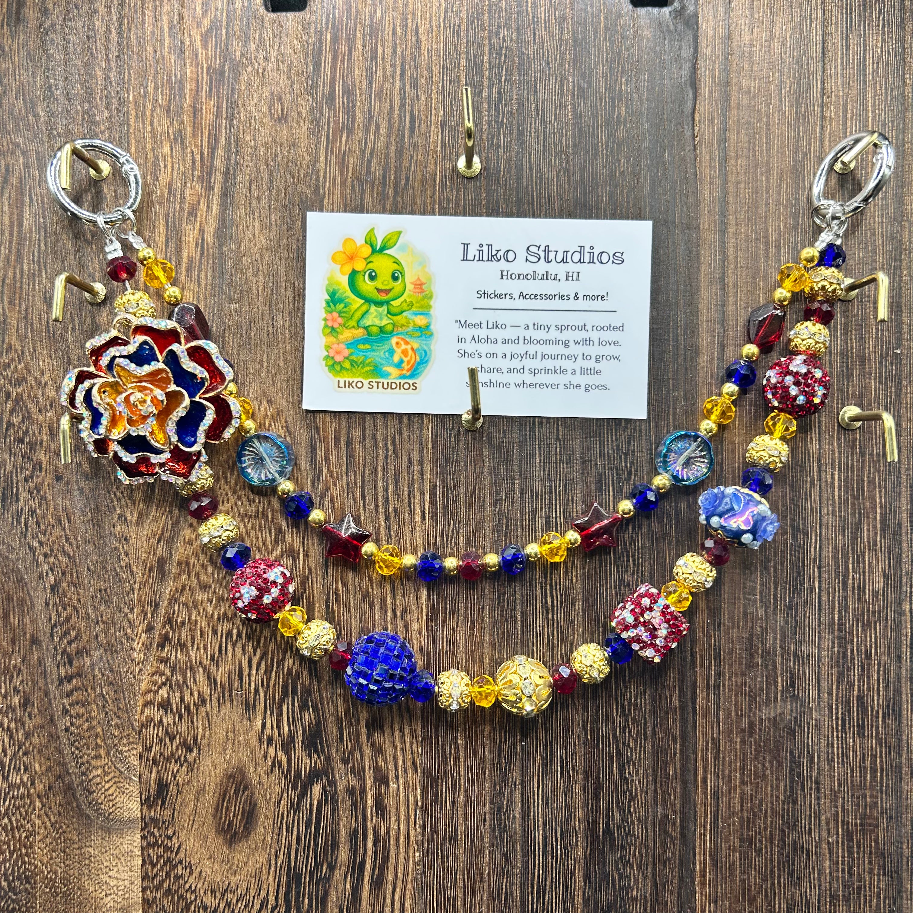 Royal Bloom • Luxe Bag Charms