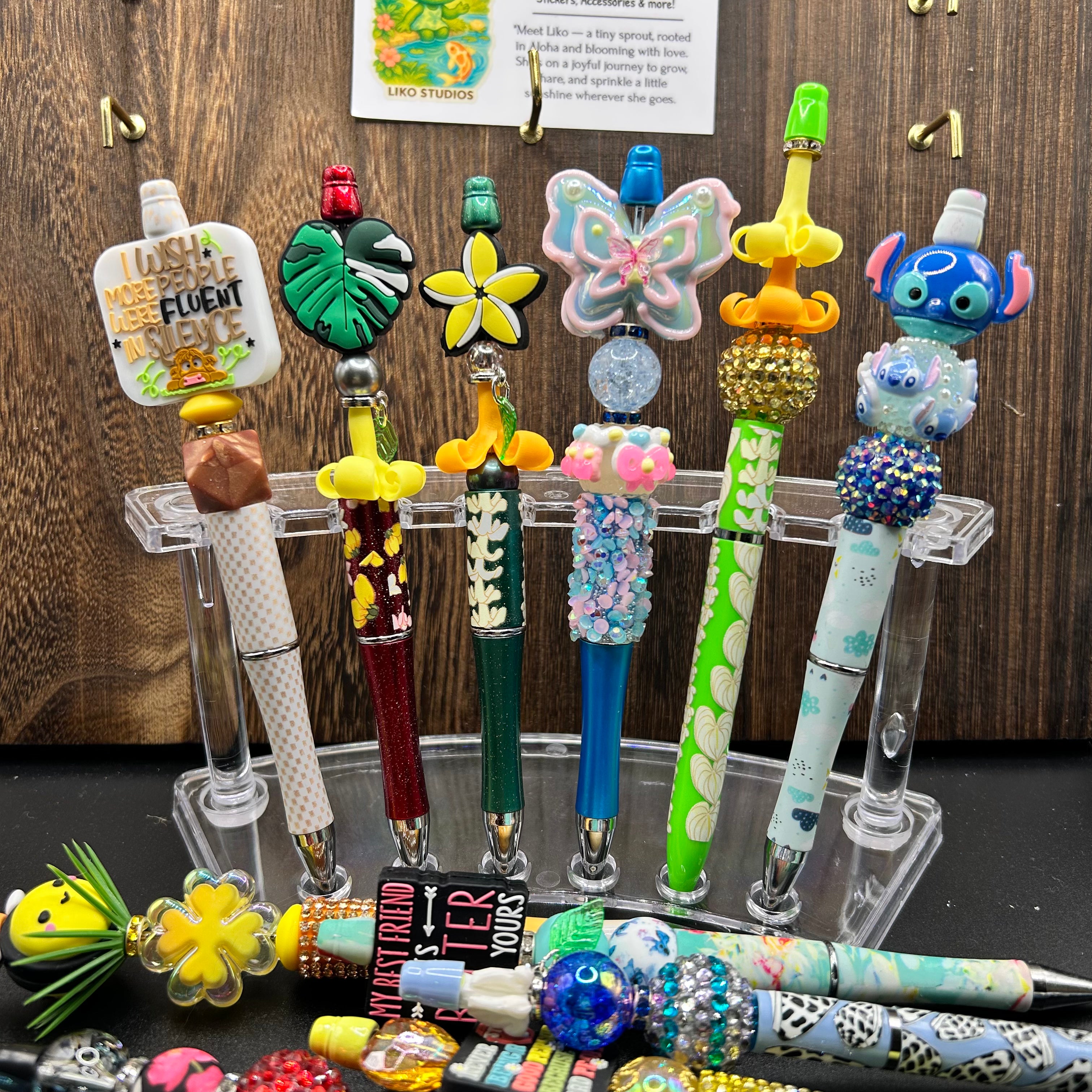 Mystery Beaded Pen Bags