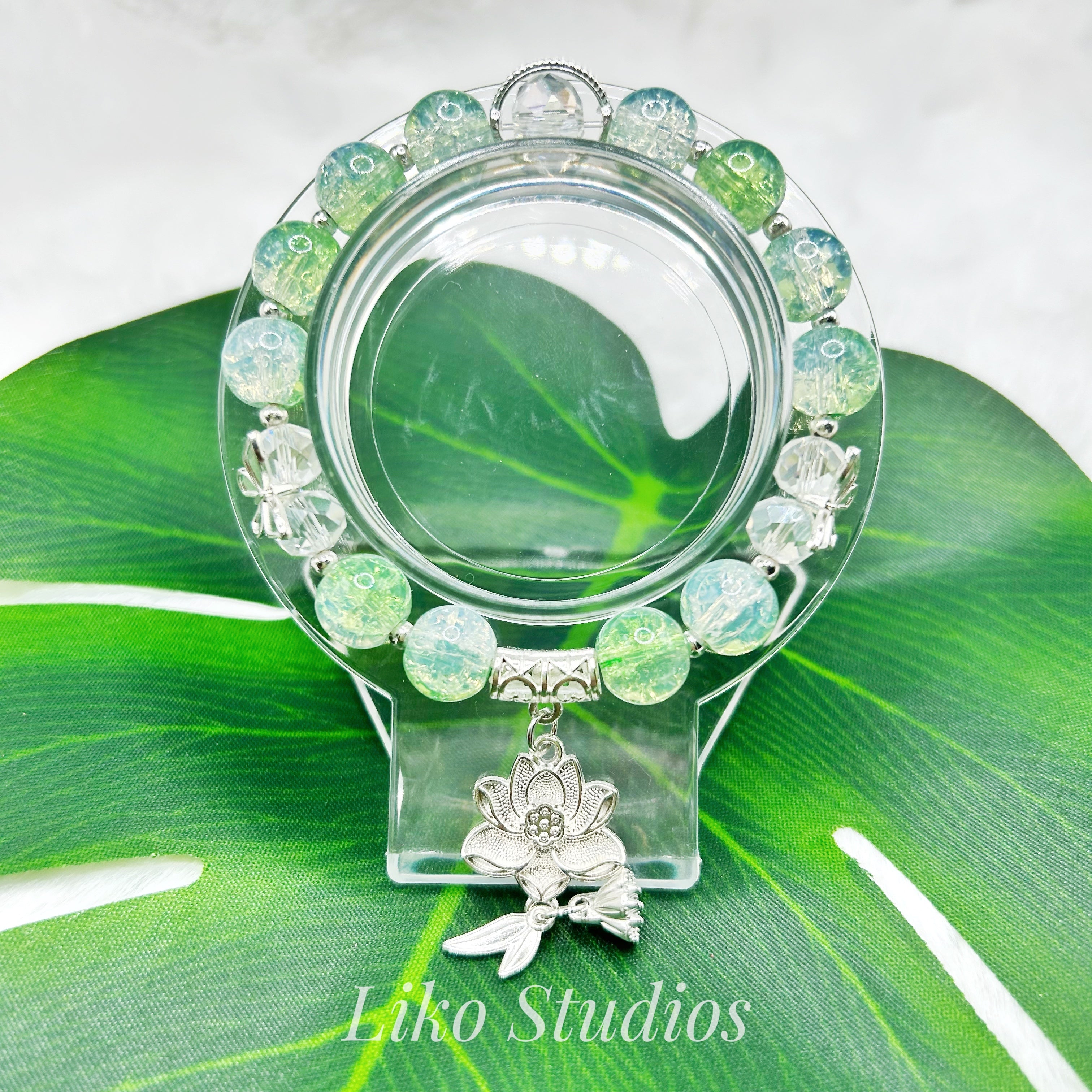 Lotus Green • Bracelet 045