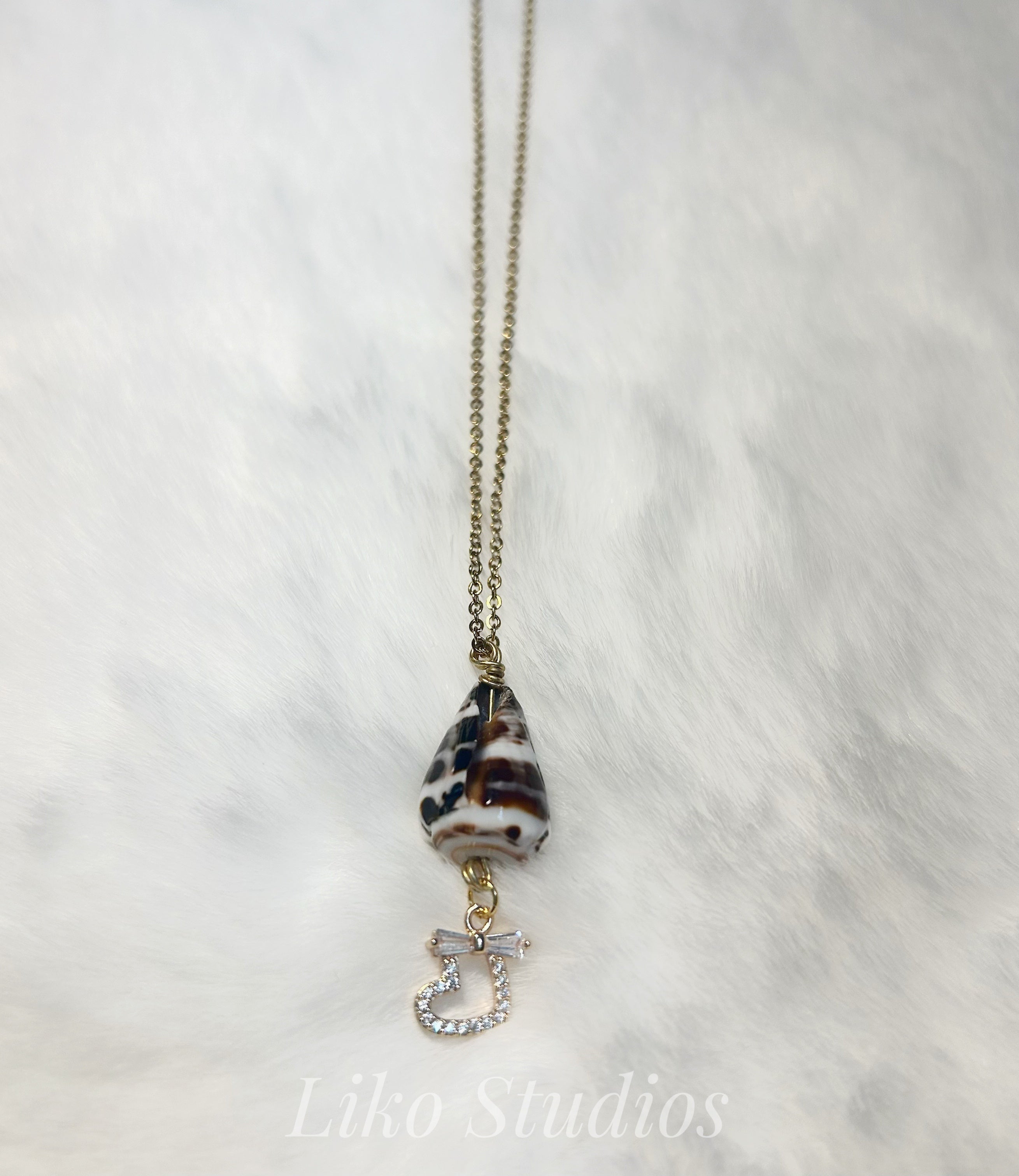 Hebrew Shell Necklace