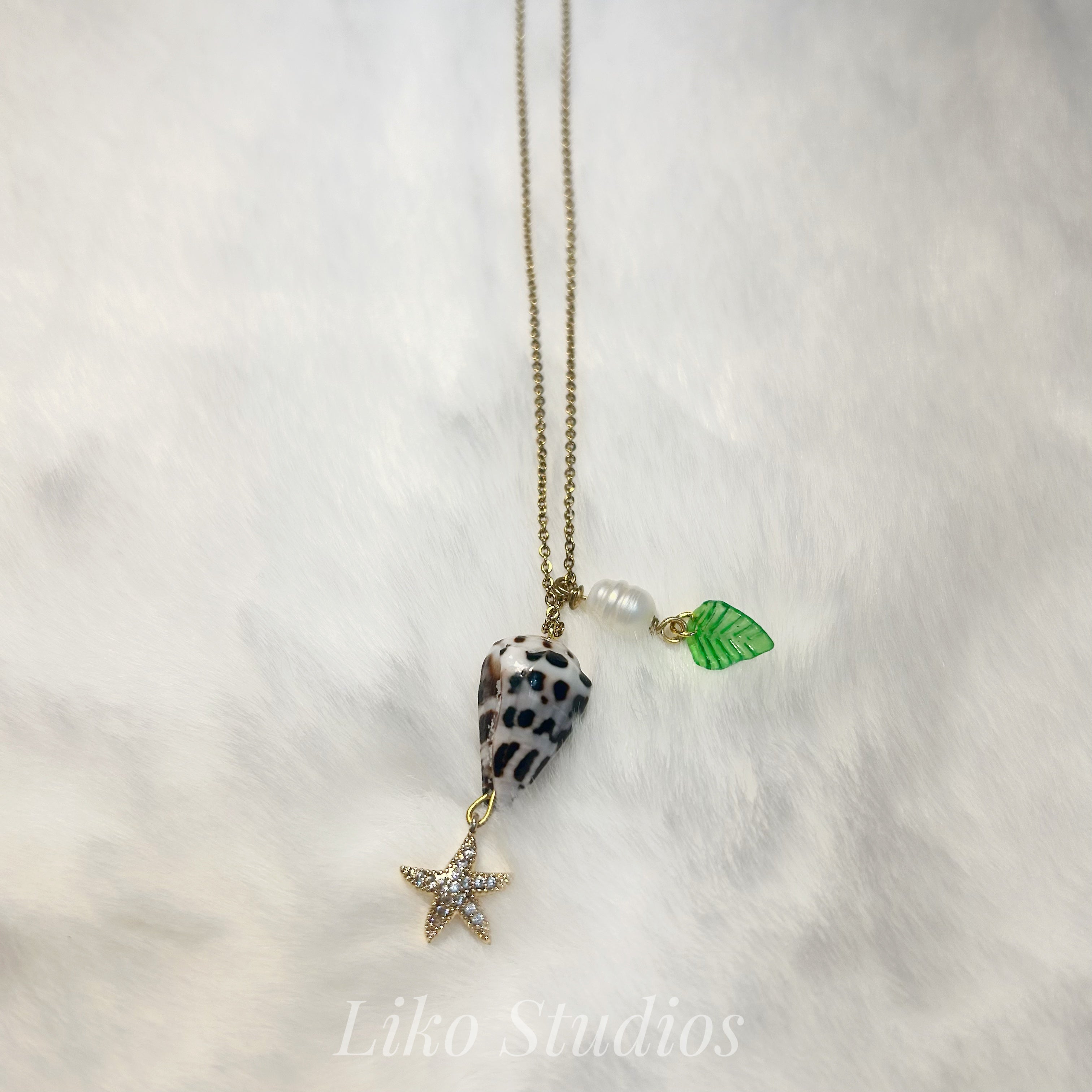 Hebrew Shell Necklace