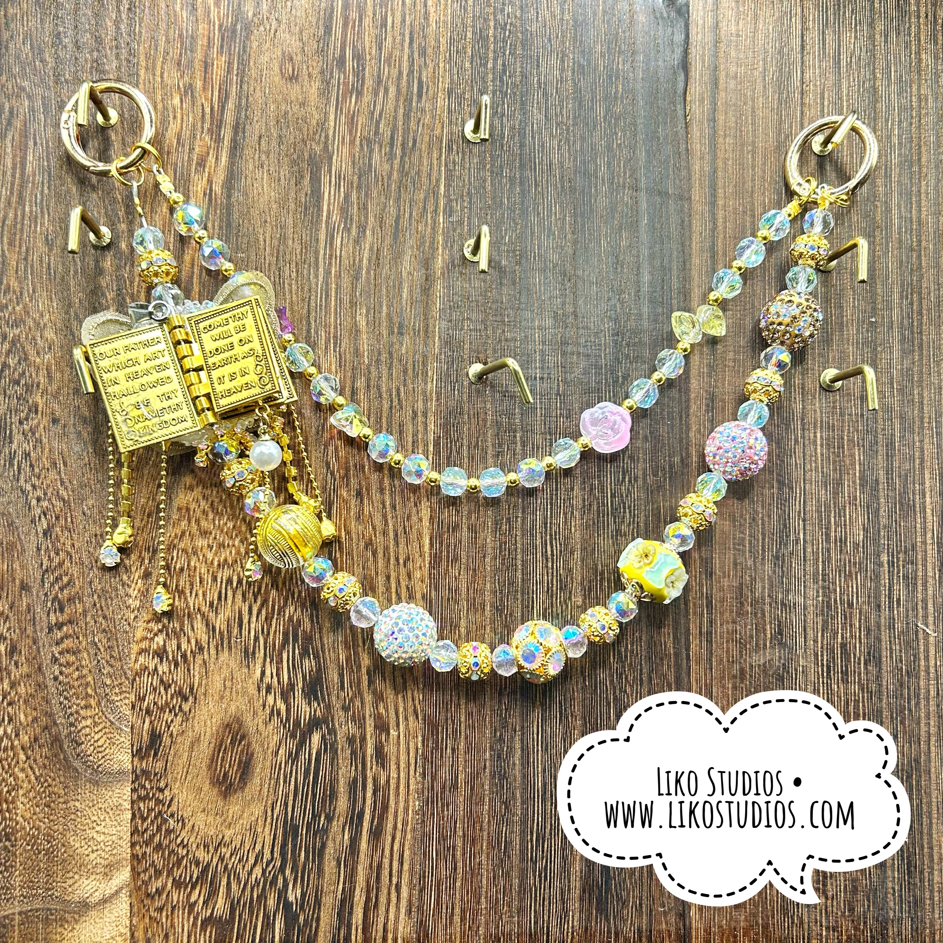 Golden Book • Luxe Bag Charm