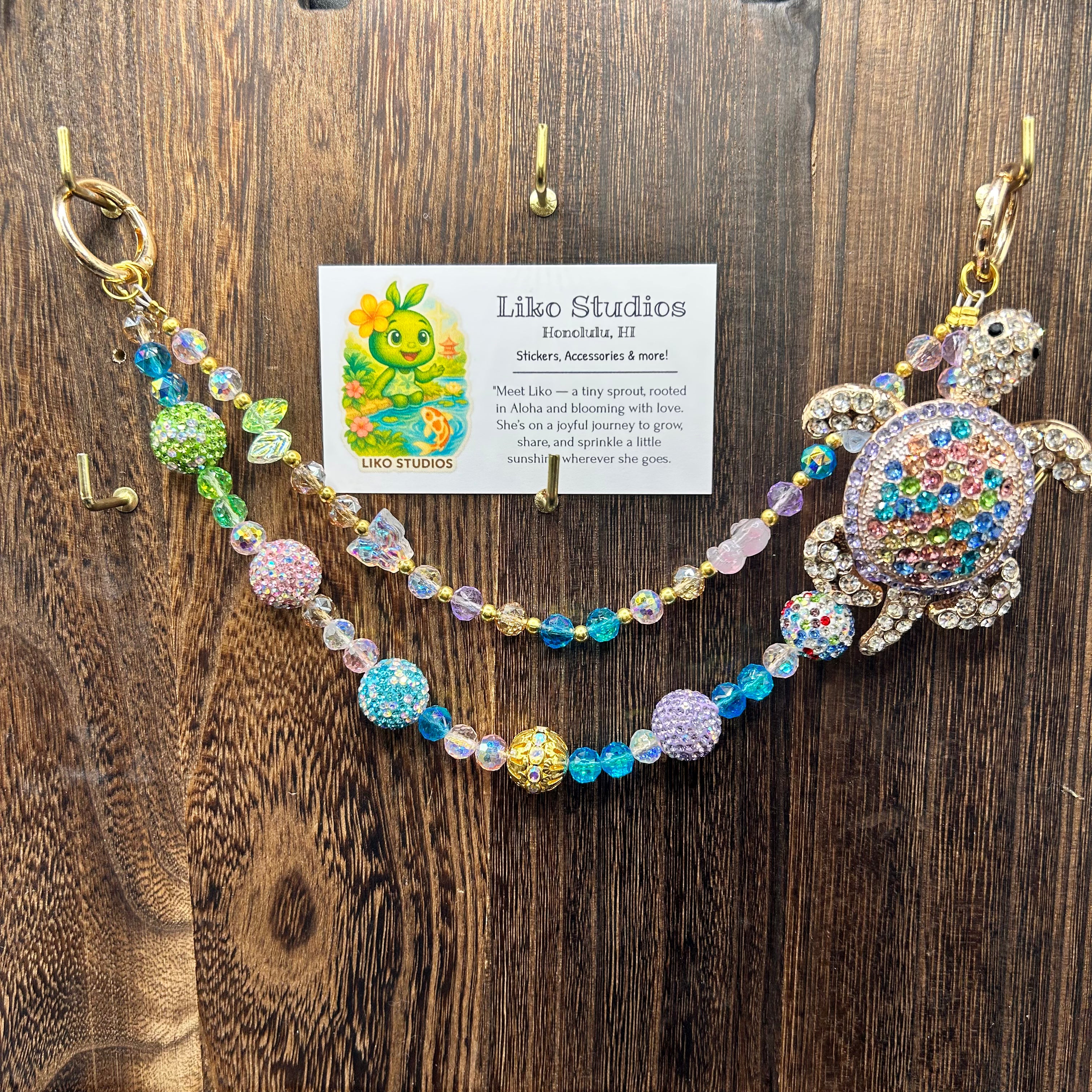 Life in Color Honu • Luxe Bag Charm