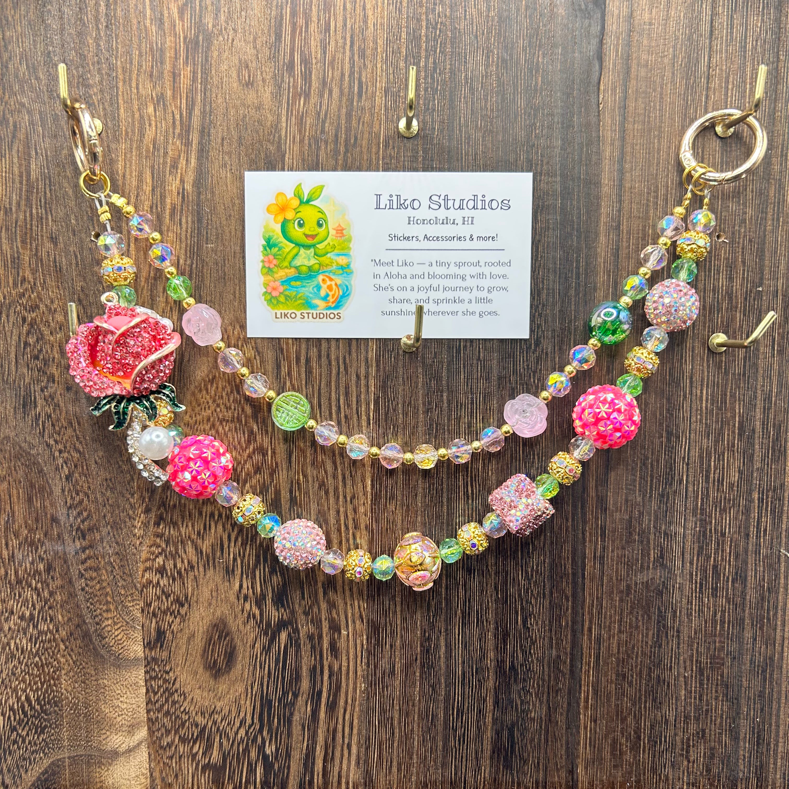 Rose Garden • Luxe Bag Charm