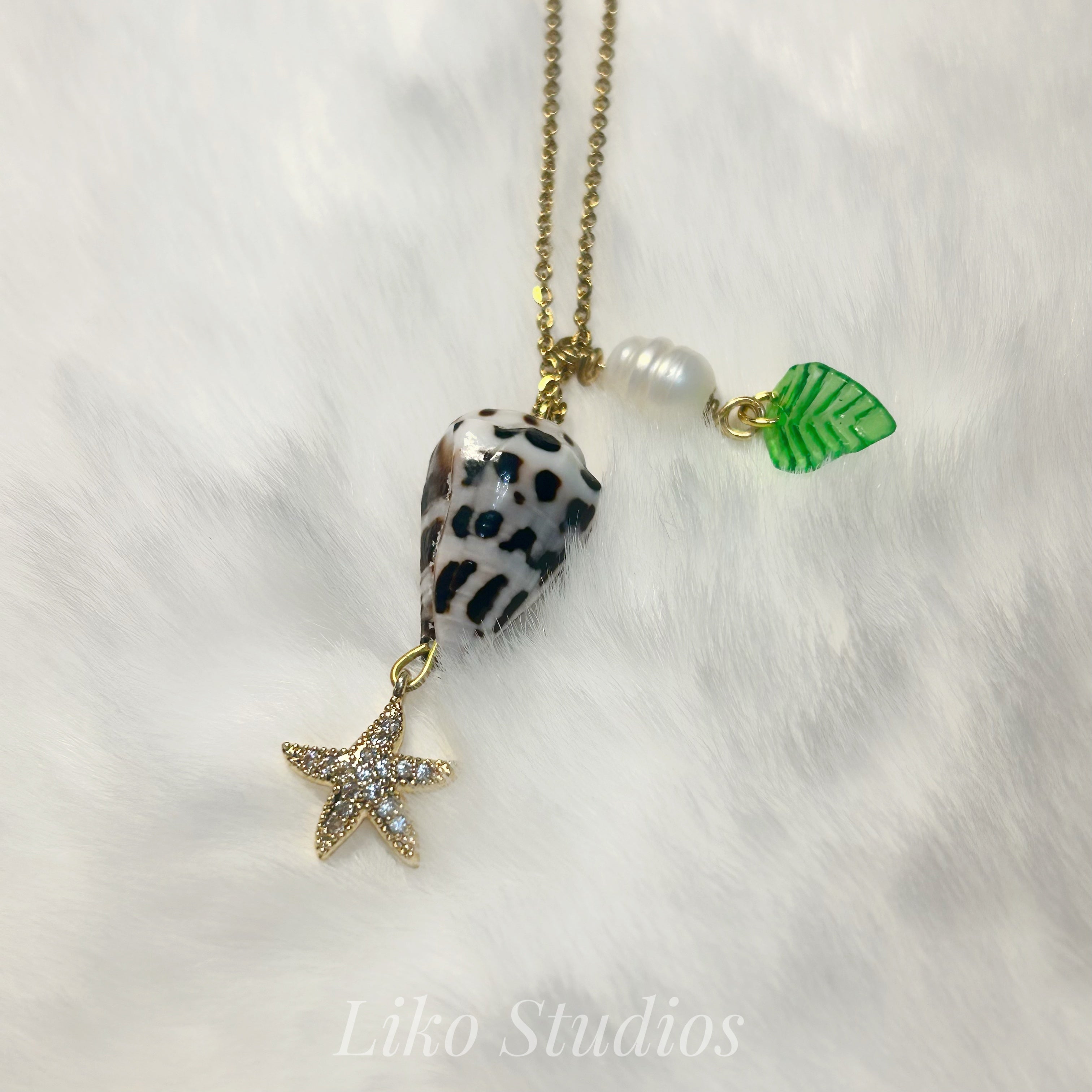 Hebrew Shell Necklace