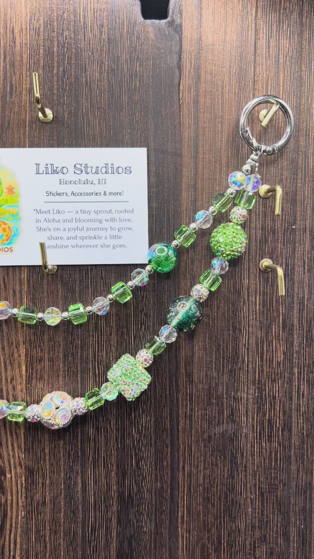 Green Dragon • Luxe Bag Charm
