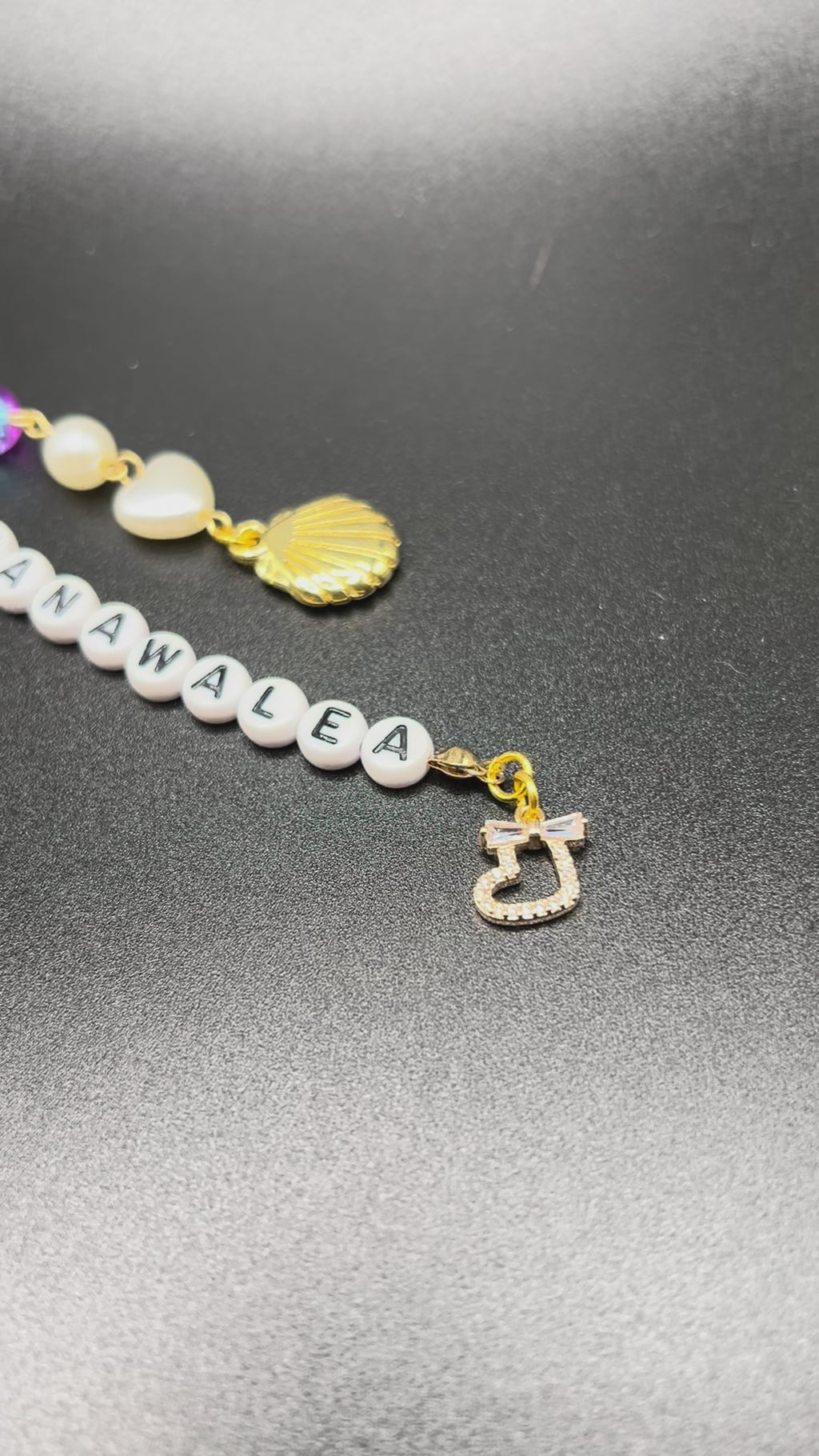 Dainty Crown Flower Handmade Keychain with Name | *Read description *Limited orders per week