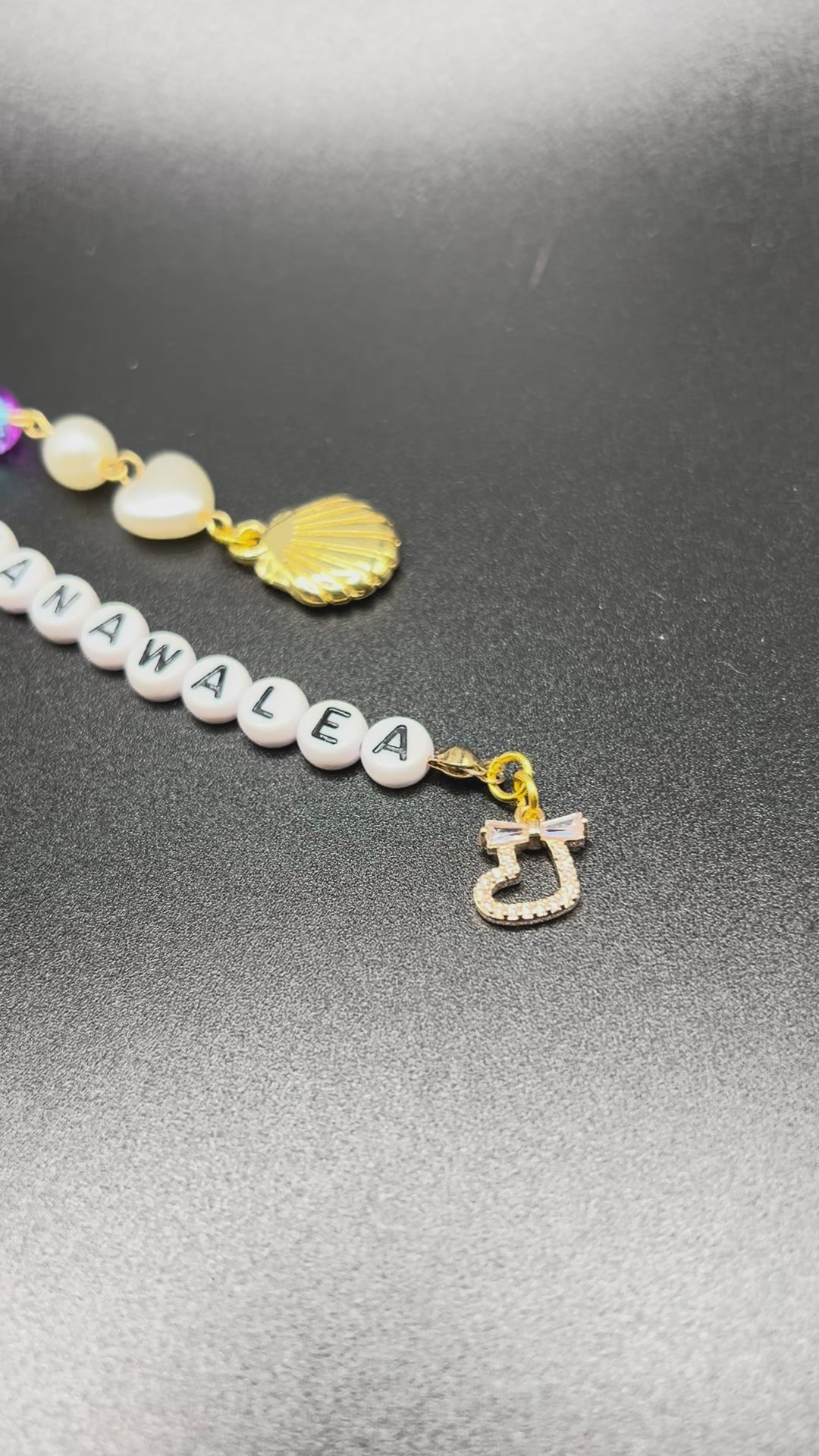 Dainty Crown Flower Handmade Keychain with Name | *Read description *Limited orders per week