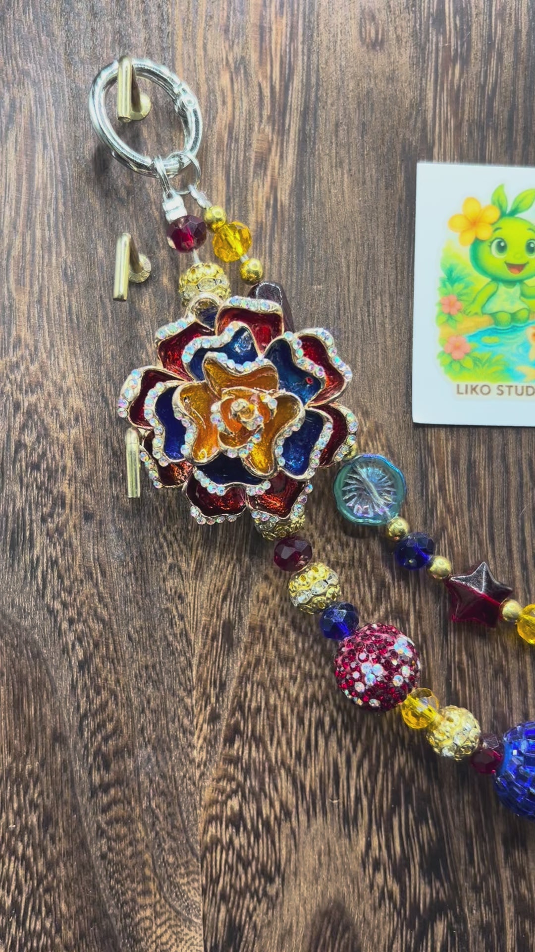 Royal Bloom • Luxe Bag Charms