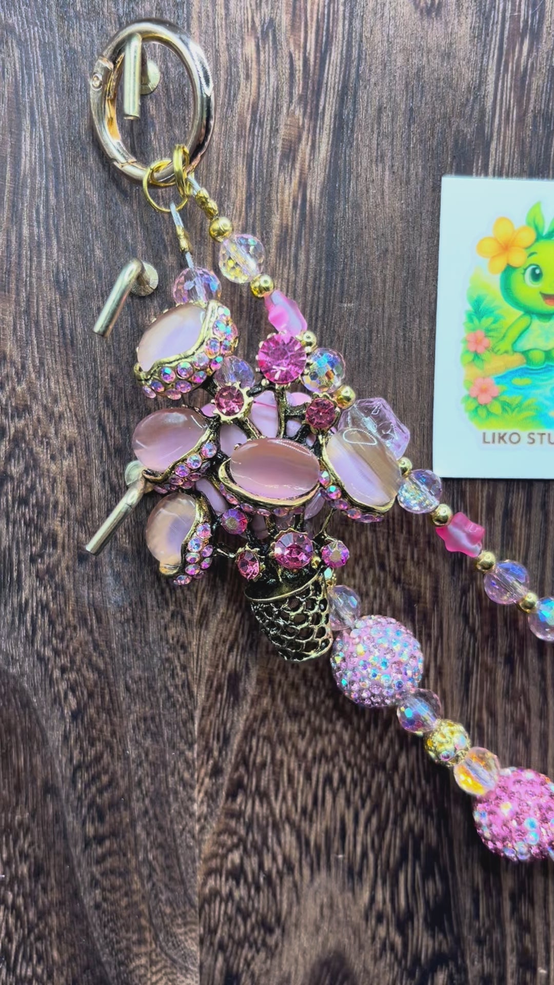Royal Tulip Bouquet • Luxe Bag Charms