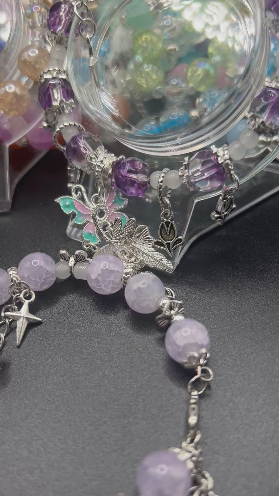 Glass Mystery Bead Bracelet Bundle