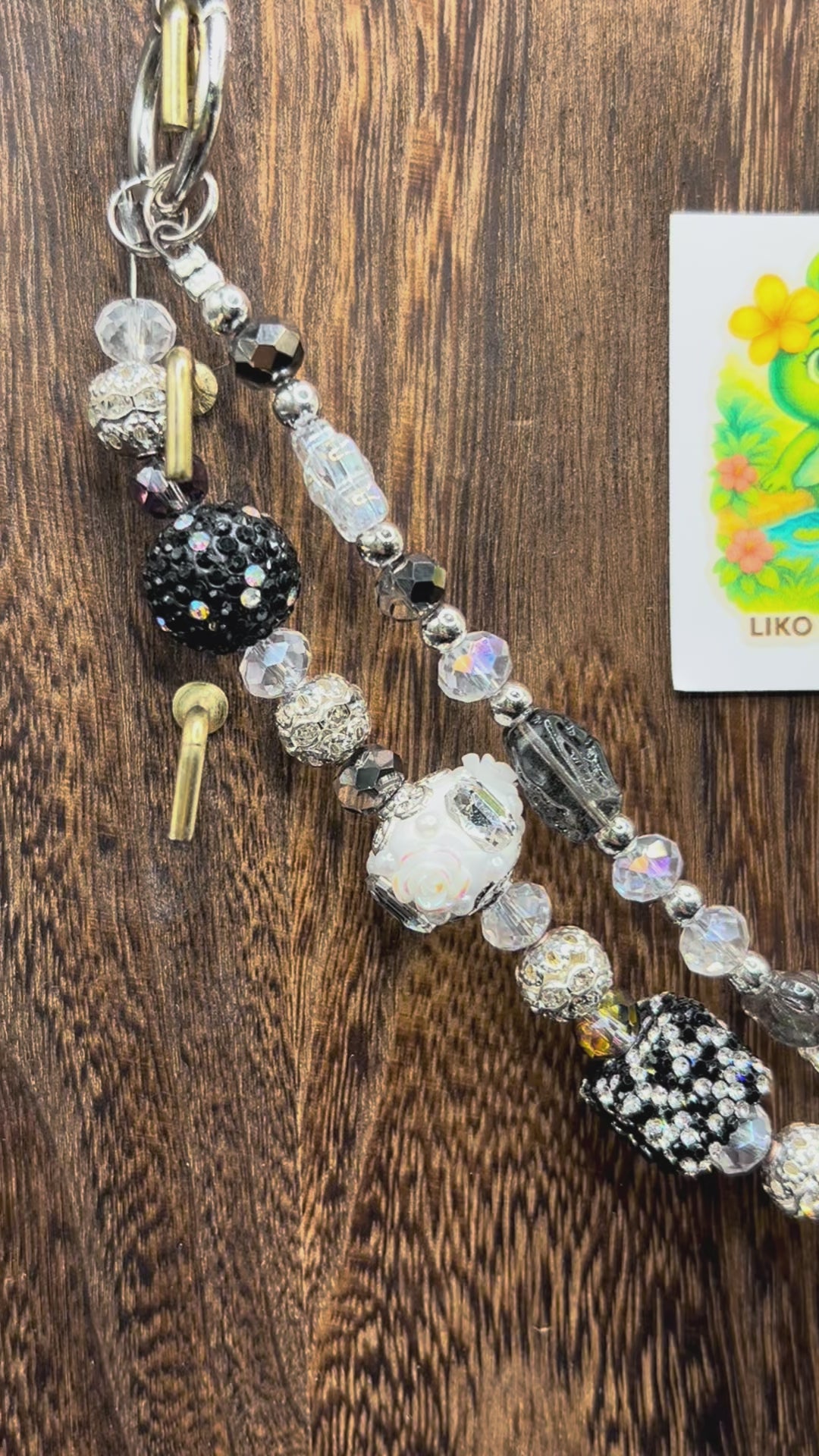 Zebra • Luxe Bag Charm