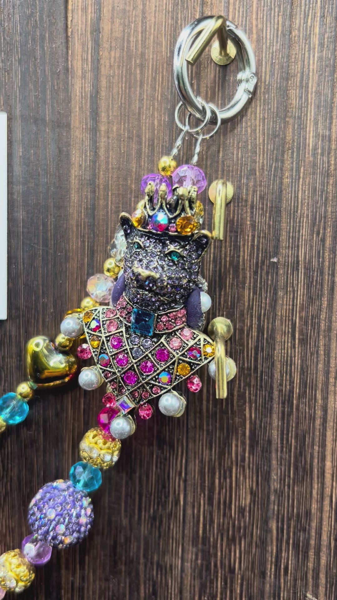 Royal Panther • Luxe Bag Charms