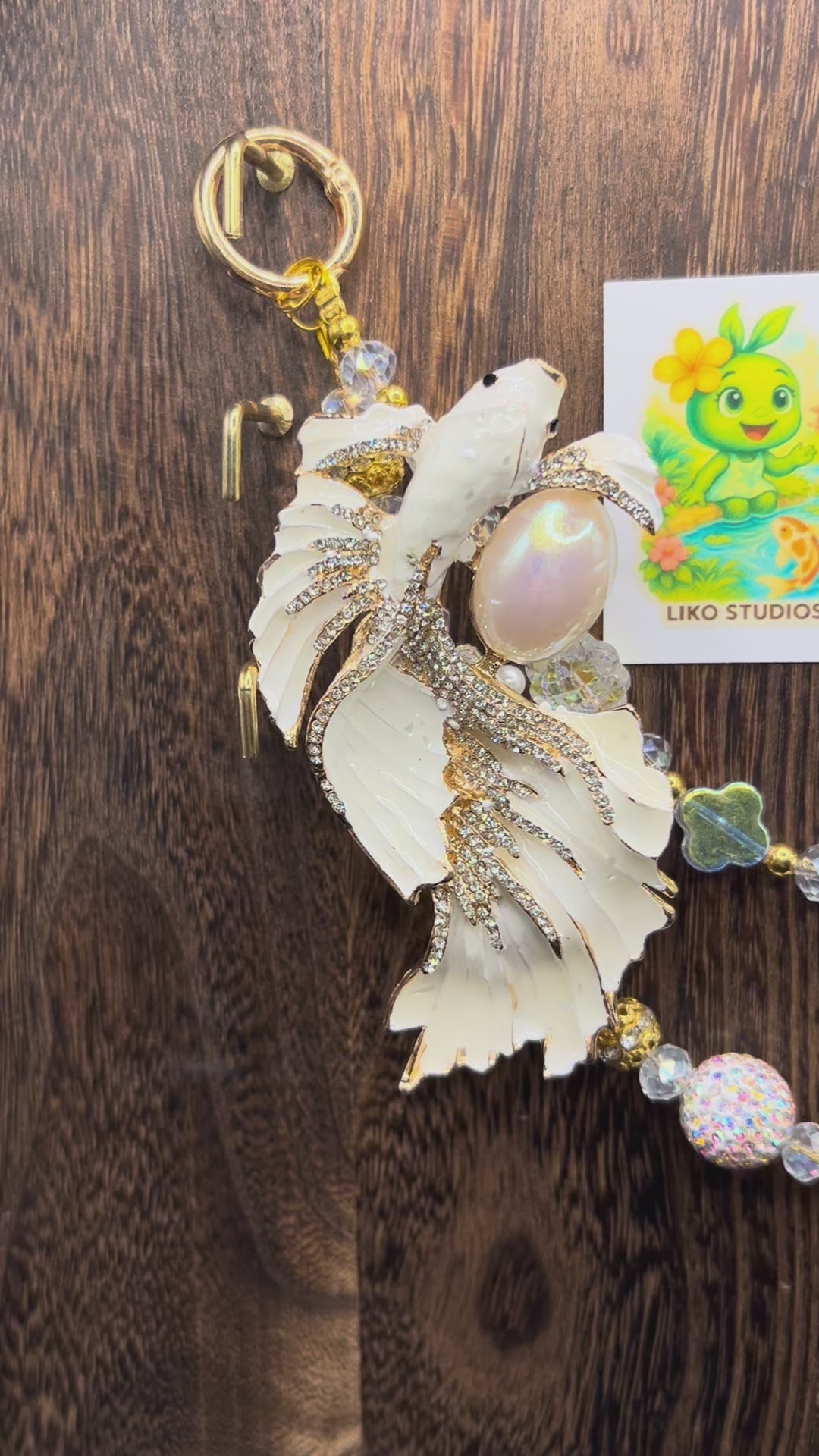 Purity Koi • Luxe Bag Charm